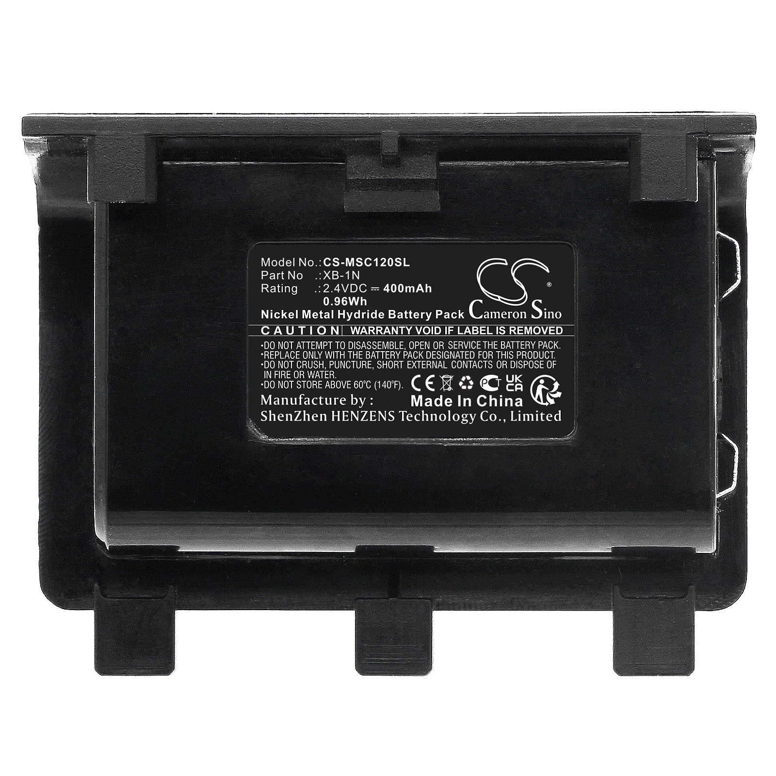 Ni-MH, Game Console Battery fits Microsoft Xbox One Controller, Xbox One Elite Controller, 2.4V, 400mAh Game Console Cameron Sino Technology Limited