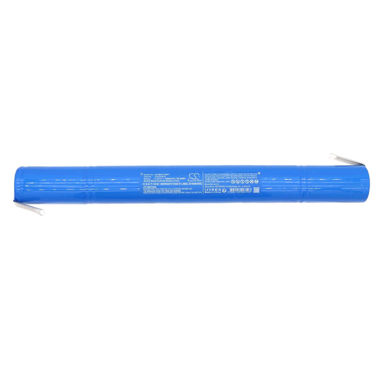 Ni-MH, Flashlight Battery fits Metalsub Fx1211, Pr1209, 6.0V, 5000mAh Flashlight Cameron Sino Technology Limited