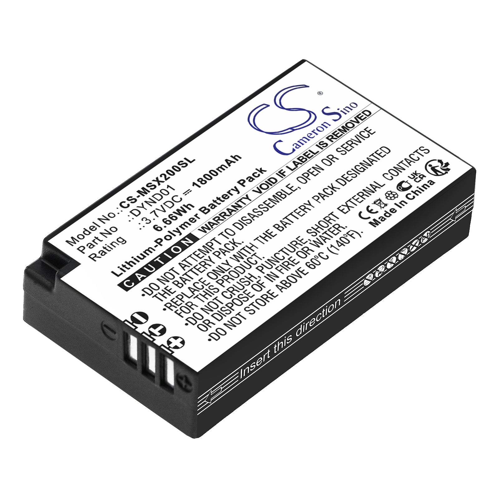 Li-Polymer, Game Console Battery fits Microsoft Xbox Elite Serie 2 (model 1797, 3.7V, 1800mAh Game Console Cameron Sino Technology Limited
