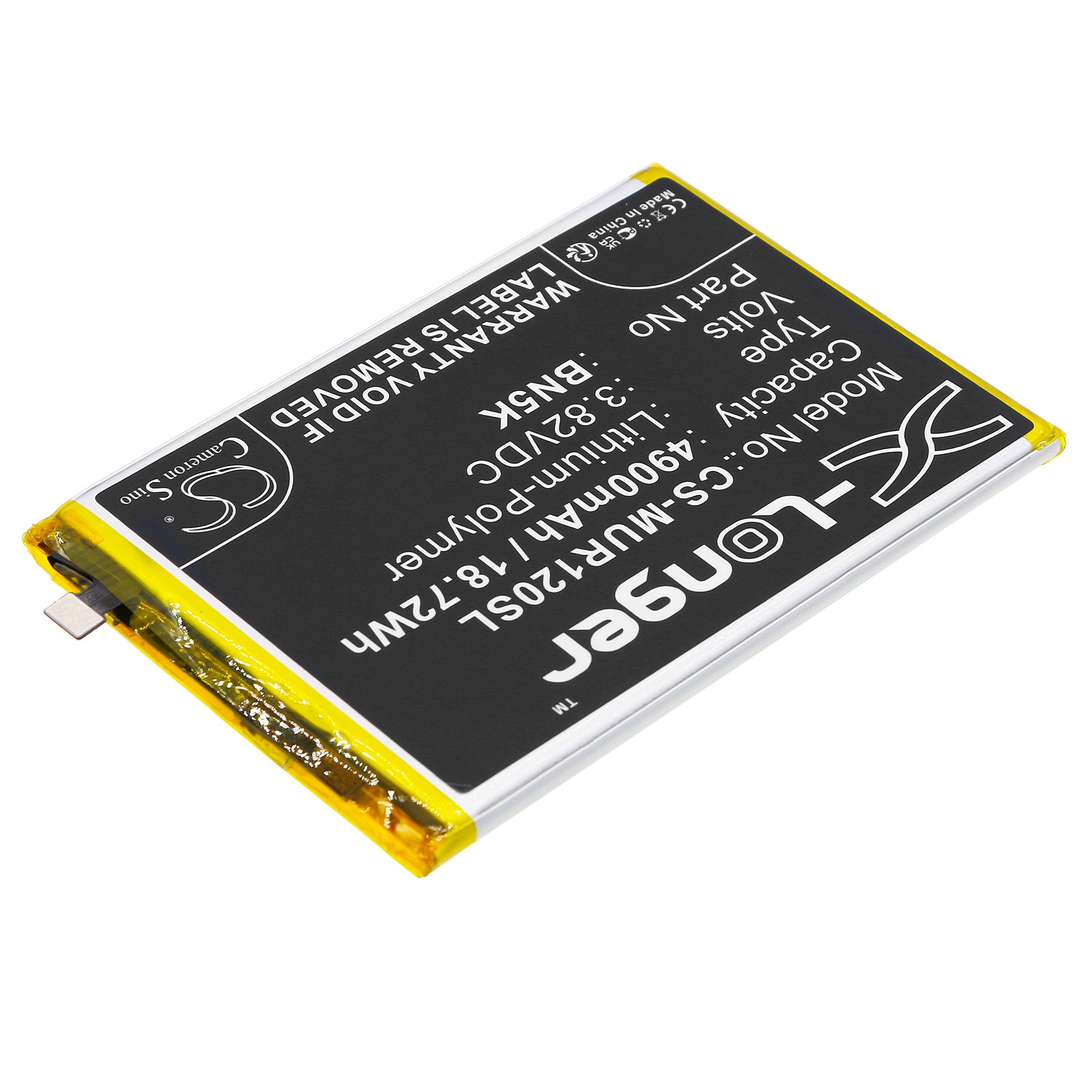 Li-Polymer, Mobile, SmartPhone Battery fits Redmi 11a, 12c, 3.82V, 4900mAh Mobile, SmartPhone Cameron Sino Technology Limited