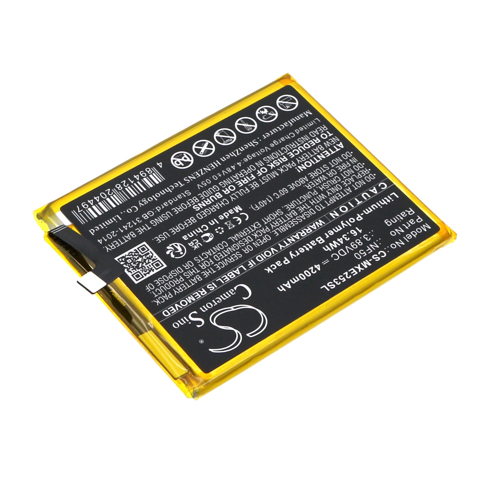 Li-Polymer, Mobile, SmartPhone Battery fits Motorola Egde 2022, Xt2205-3, 3.89V, 4200mAh Mobile & SmartPhone Cameron Sino Technology Limited