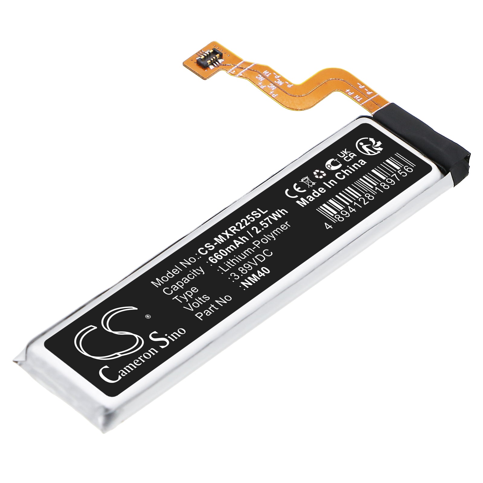 Li-Polymer, Mobile, SmartPhone Battery fits Motorola Razr 2022, Razr 5g 3nd Gen 2022, 3.89V, 660mAh Mobile & SmartPhone Cameron Sino Technology Limited