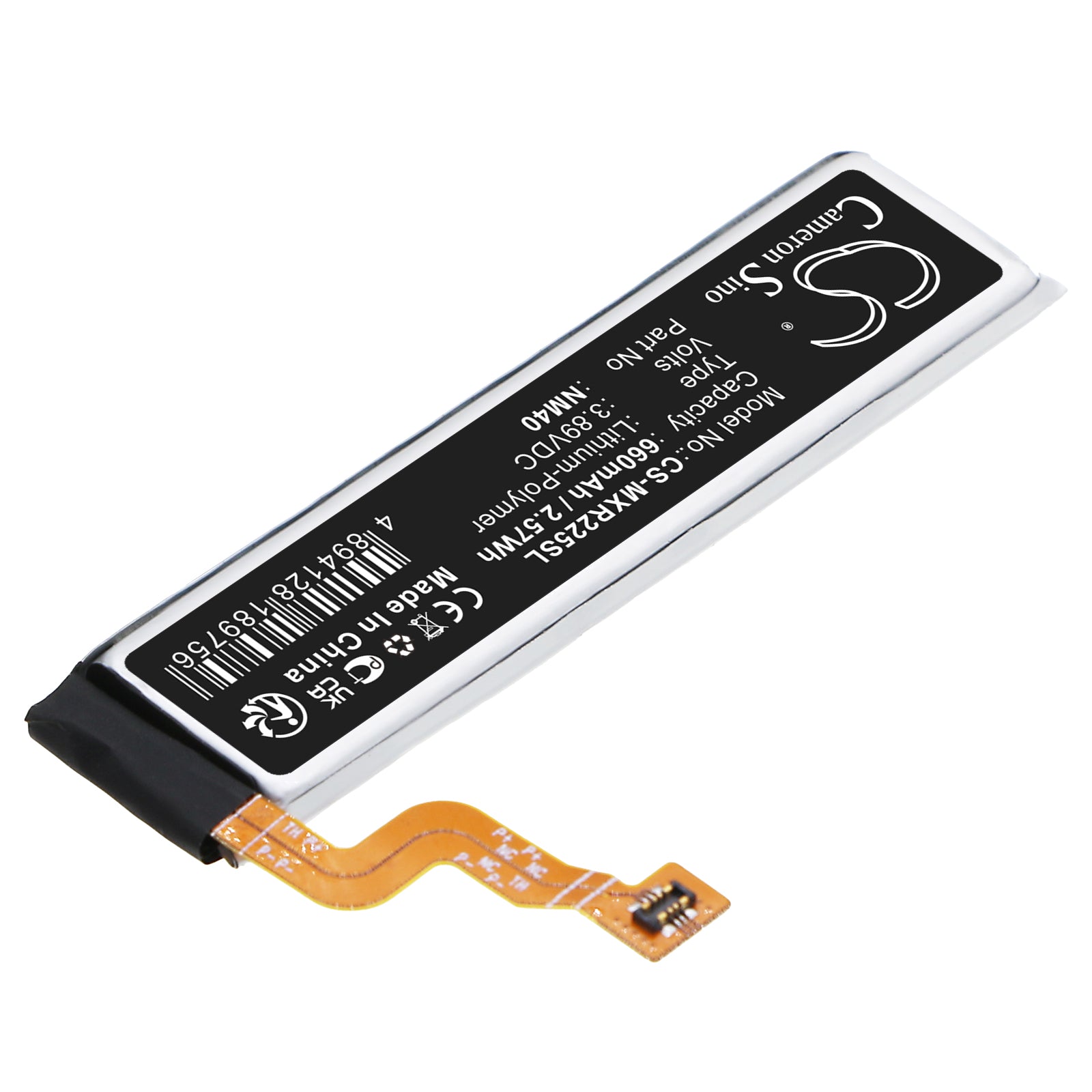 Li-Polymer, Mobile, SmartPhone Battery fits Motorola Razr 2022, Razr 5g 3nd Gen 2022, 3.89V, 660mAh Mobile & SmartPhone Cameron Sino Technology Limited
