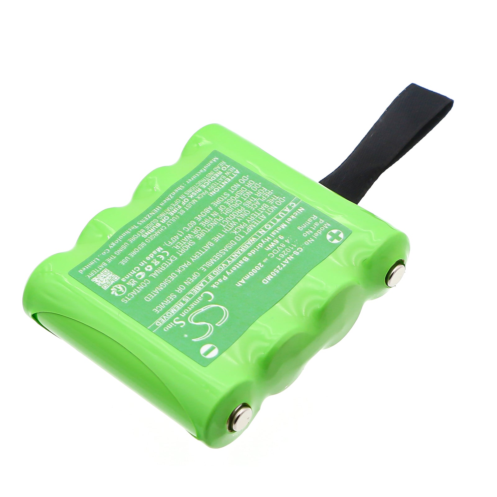 4.8V, Ni-MH, 2000mAh, Battery fits Nonin Palm Sat 2500 Pulse Oximeter, Pulseoximeter Palm SAT 2500, 9.6Wh Medical Cameron Sino Technology Limited