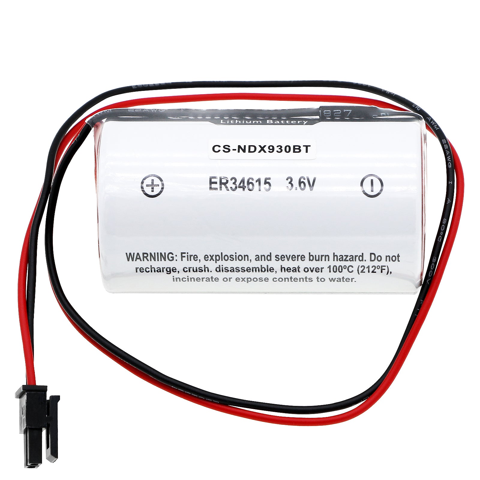 Li-SOCl2, Alarm System Battery fits Indexa 9000as-b, System-9000, 3.6V, 14500mAh Alarm System Cameron Sino Technology Limited
