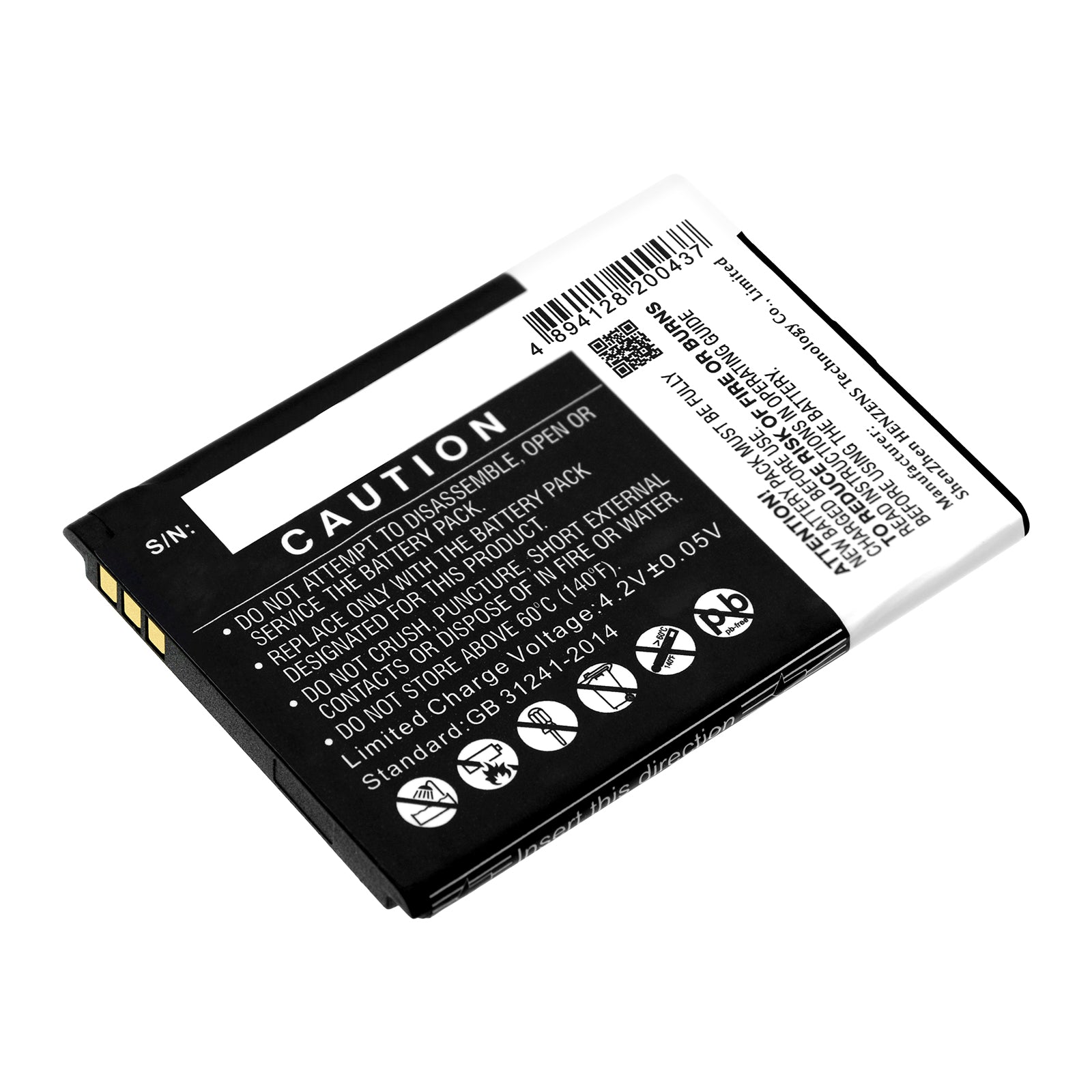 Li-ion, Mobile, SmartPhone Battery fits Nokia 2660 Flip 4g, 3.7V, 1150mAh Mobile, SmartPhone Cameron Sino Technology Limited