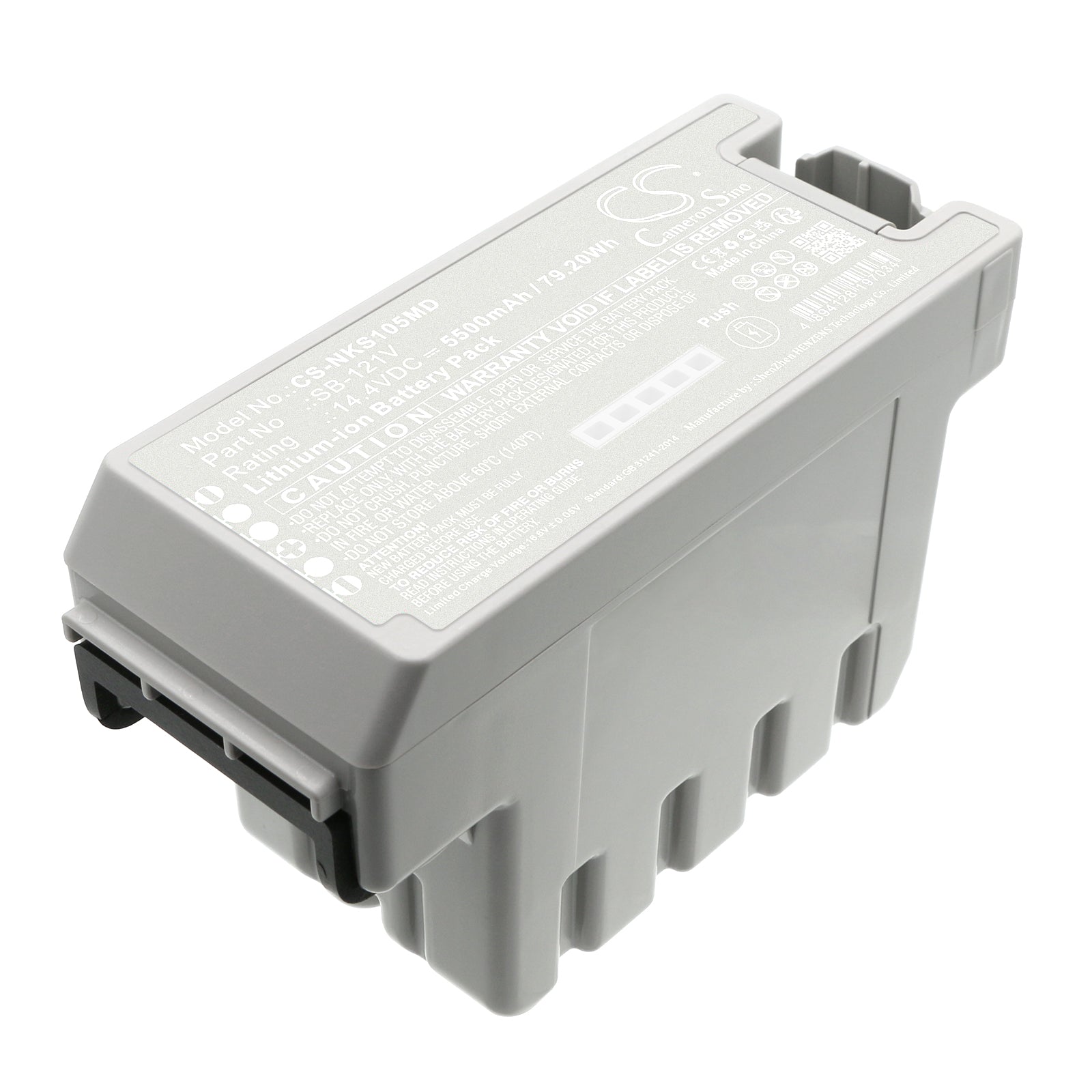 14.4V, Li-ion, 5500mAh, Battery fits Nihon Kohden EMS-1052, EMS-1052 Defibrillator, 79.2Wh Medical Cameron Sino Technology Limited
