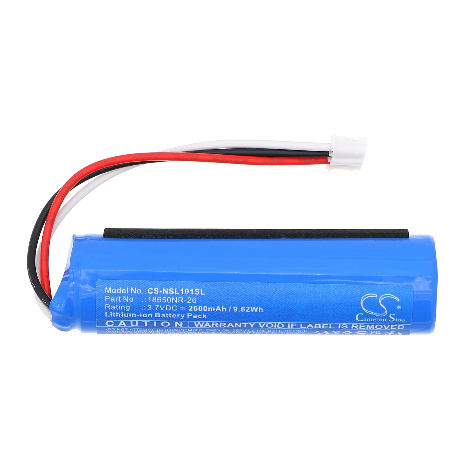 3.7V, Li-ion, 2600mAh, Battery fits Nanit L101, Sound and Light, 9.62Wh Speaker Cameron Sino Technology Limited