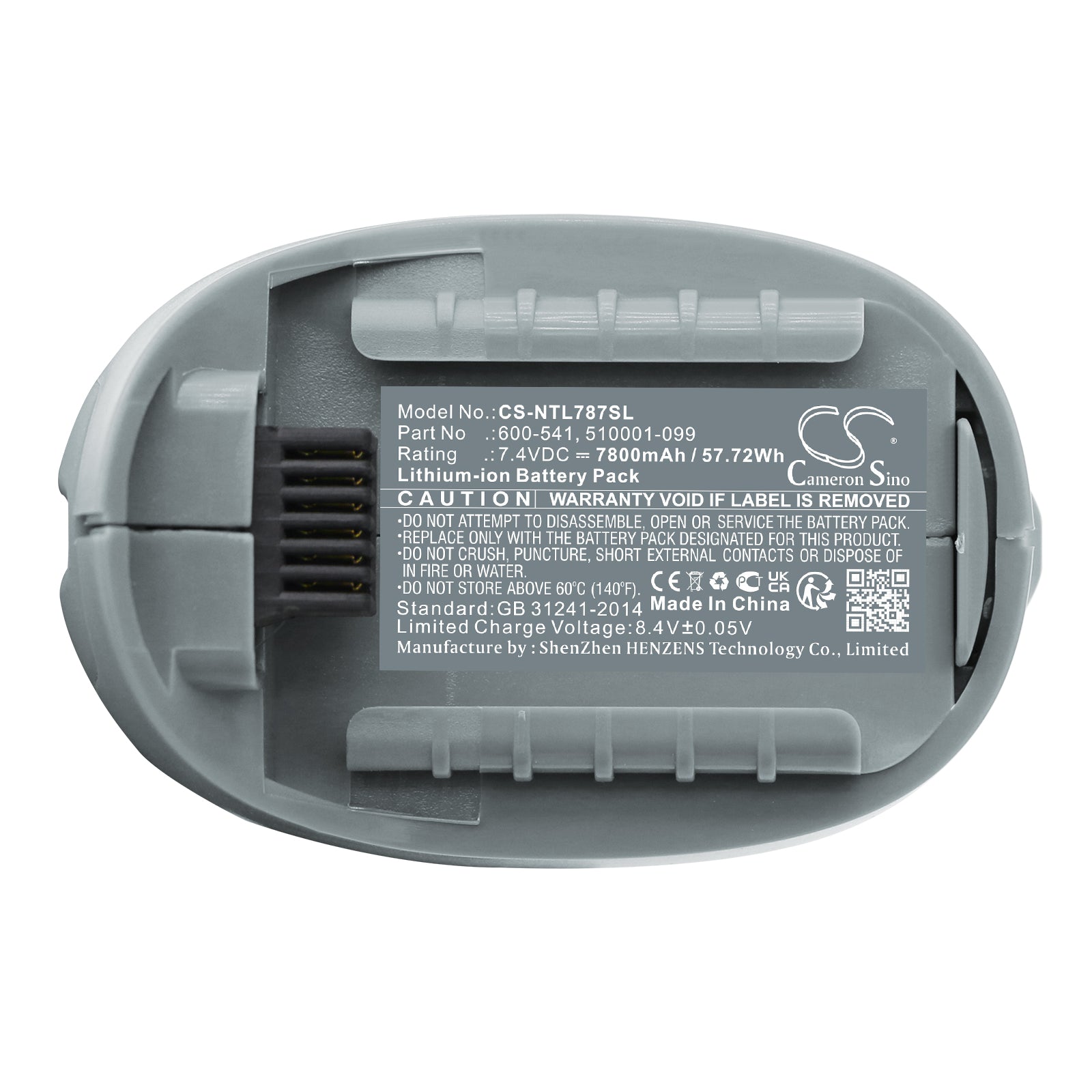 Li-ion, Equipment, Survey, Test Battery fits Niton 787, 898, 7.4V, 7800mAh Equipment, Survey, Test Cameron Sino Technology Limited