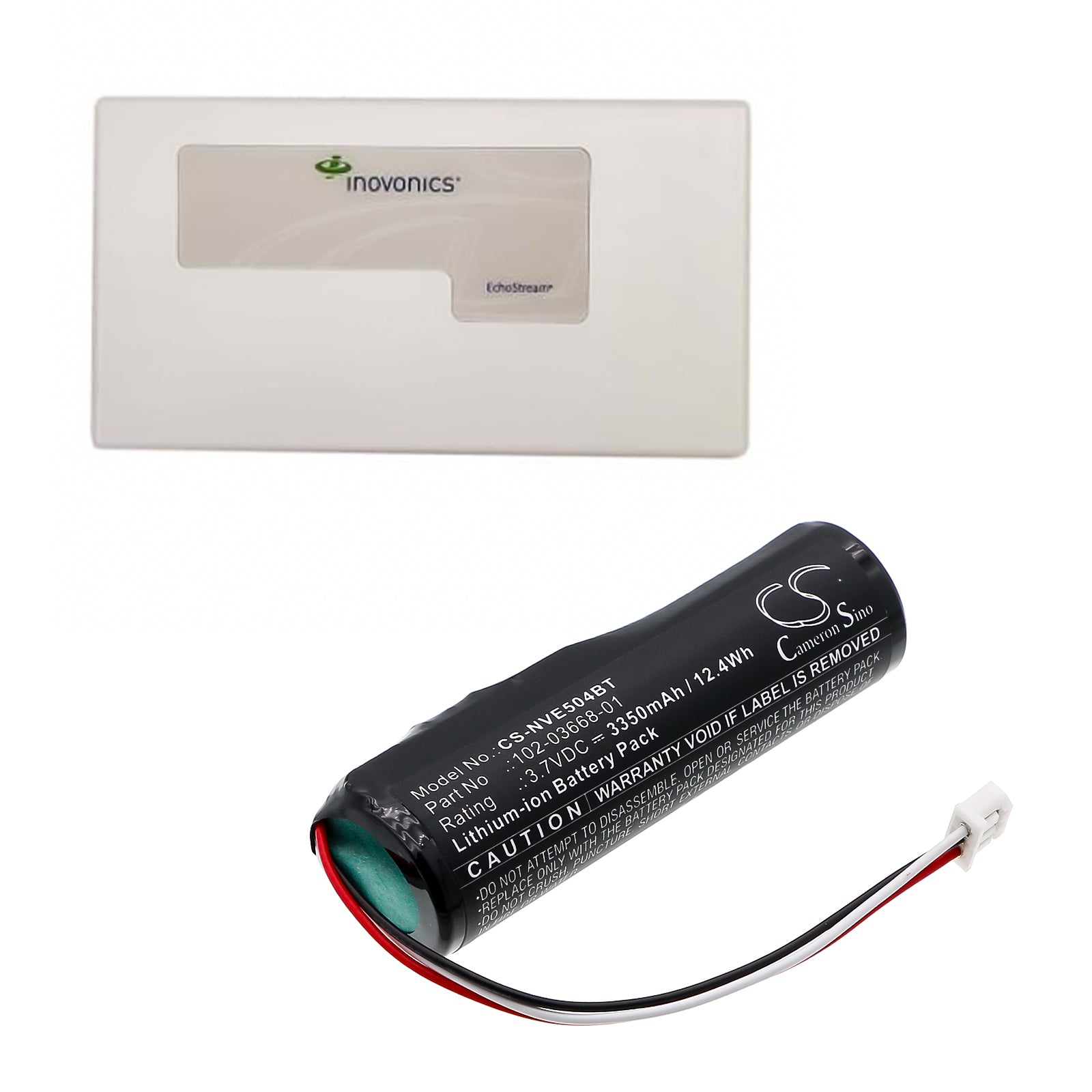 Inovonics Battery 3.7V 3350mAh For EE5000 EN5040 Alarm System Cameron Sino Technology Limited