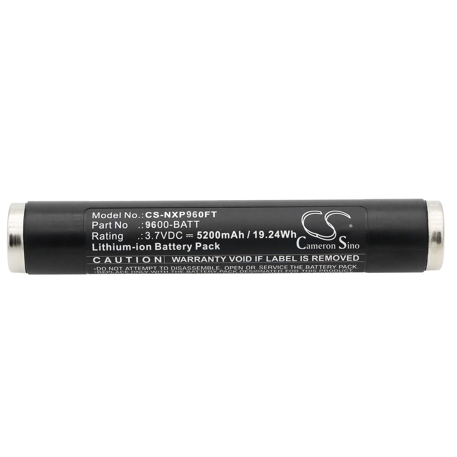 Li-ion, Flashlight Battery fits Nightstick 9500, 9600, 3.7V, 5200mAh Flashlight Cameron Sino Technology Limited
