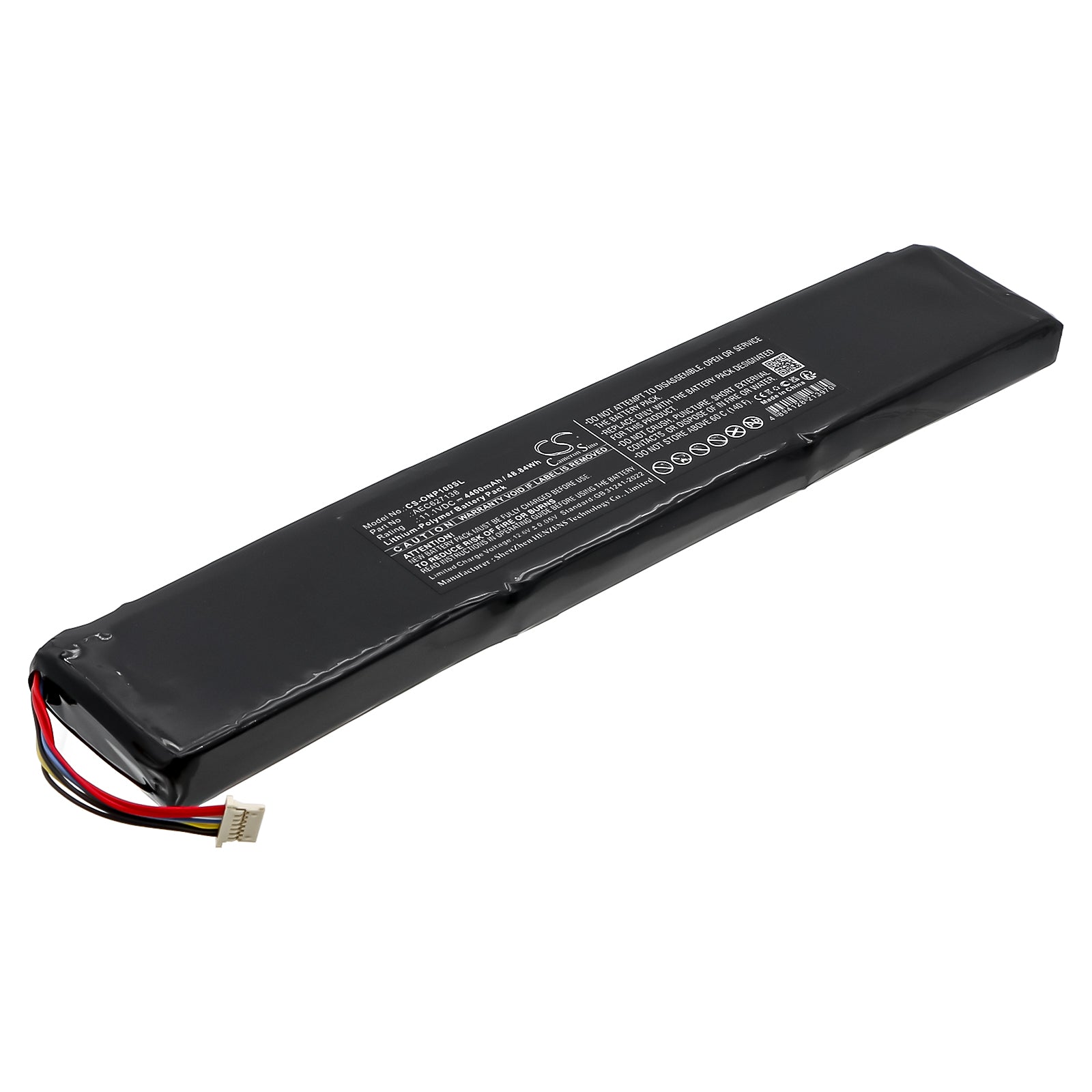 11.1V, Li-Polymer, 4400mAh, Battery fits OnexPlayer 1S Game Player, 48.84Wh Game Console Cameron Sino Technology Limited