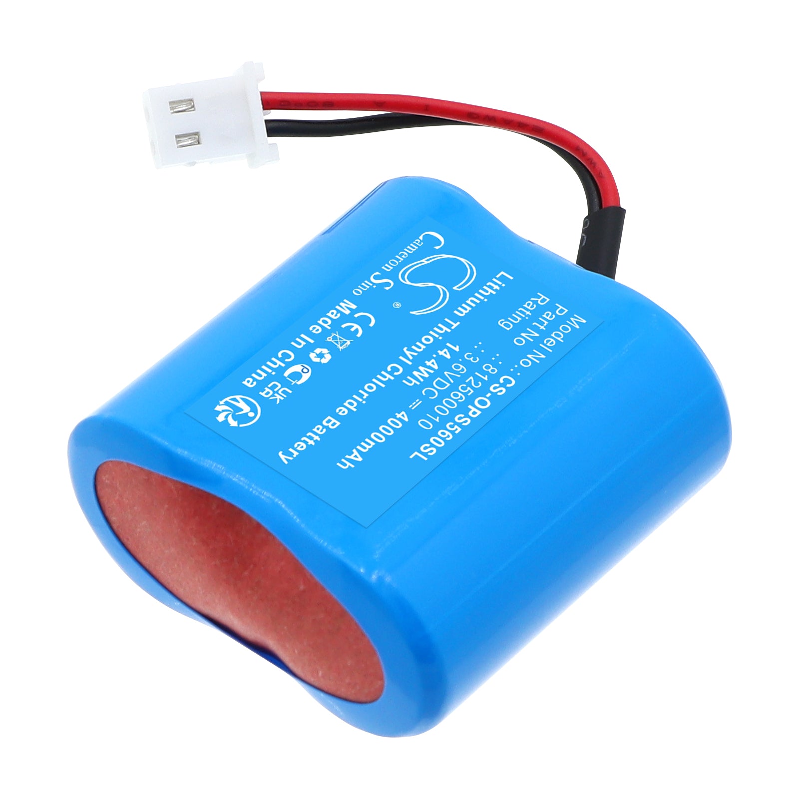 3.6V, Li-SOCl2, 4000mAh, Battery fits Orpak Systems Nano Nozzle Reader-T, nNR-T, 14.4Wh PLC Cameron Sino Technology Limited