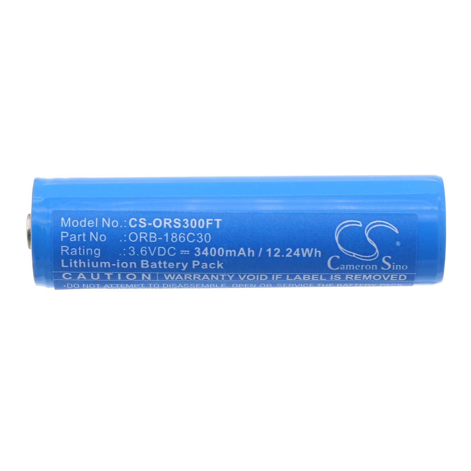 3.6V, Li-ion, 3400mAh, Battery fits Olight Baton Pro, H2R headlamp, 12.24Wh Flashlight Cameron Sino Technology Limited