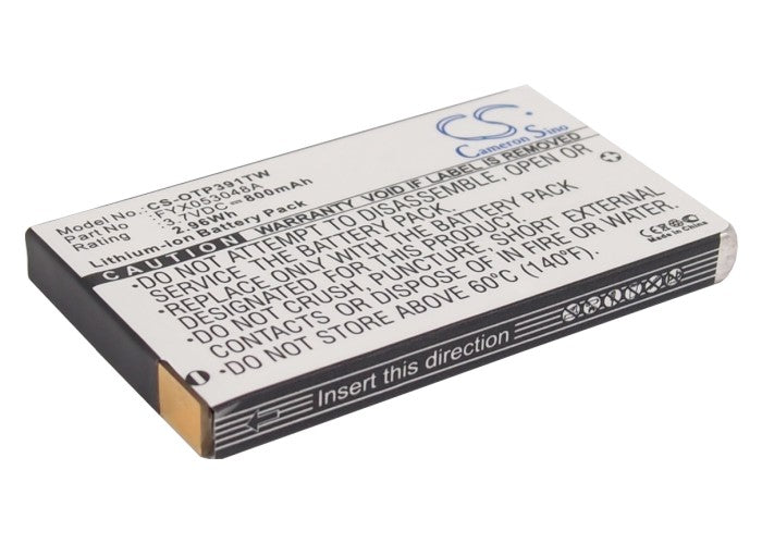 Li-ion, Two-Way Radio Battery fits Oregon Scientific Tp391, Tp393, 3.7V, 800mAh Two-Way Radio Cameron Sino Technology Limited