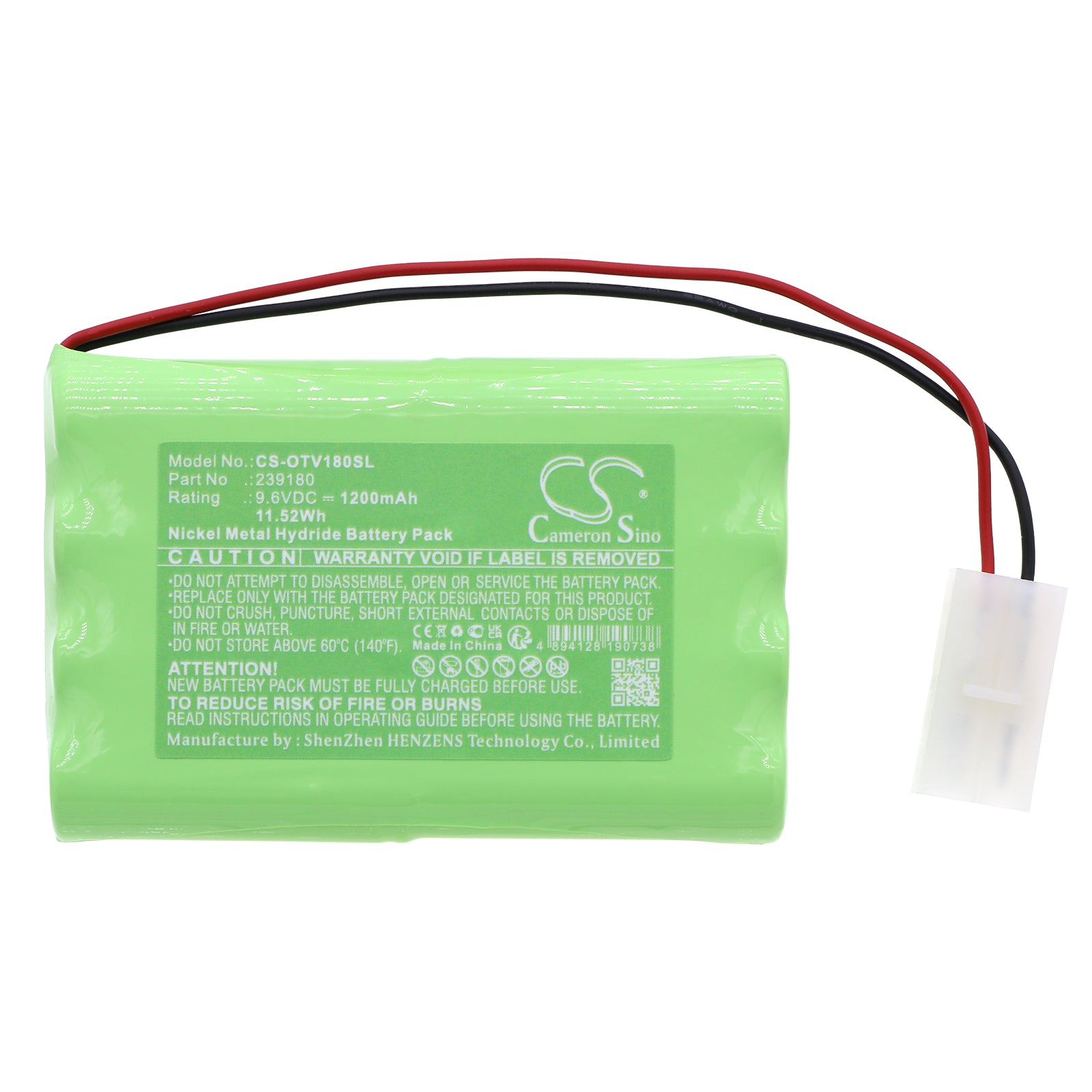 Ni-MH, Diagnostic Scanner Battery fits Otc Cornwell Tech/force, Evo Scan Scanner Diagnostic, 9.6V, 1200mAh Diagnostic Scanner Cameron Sino Technology Limited