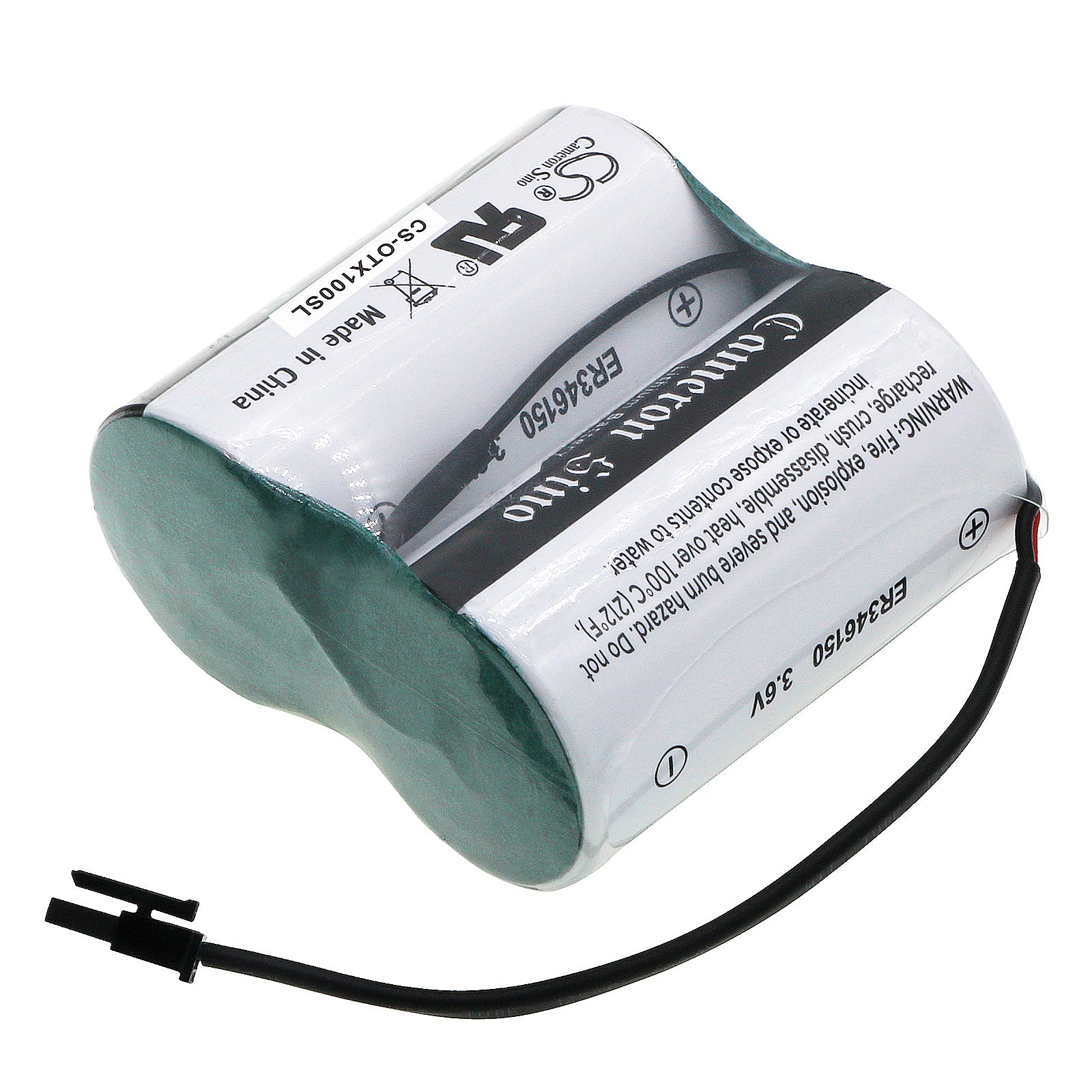 Li-SOCl2, Equipment, Survey, Test Battery fits Oleumtech C1d1 Oleumtech Transmitters, Wt-xxxx-hl1, 3.6V, 28000mAh Equipment, Survey, Test Cameron Sino Technology Limited