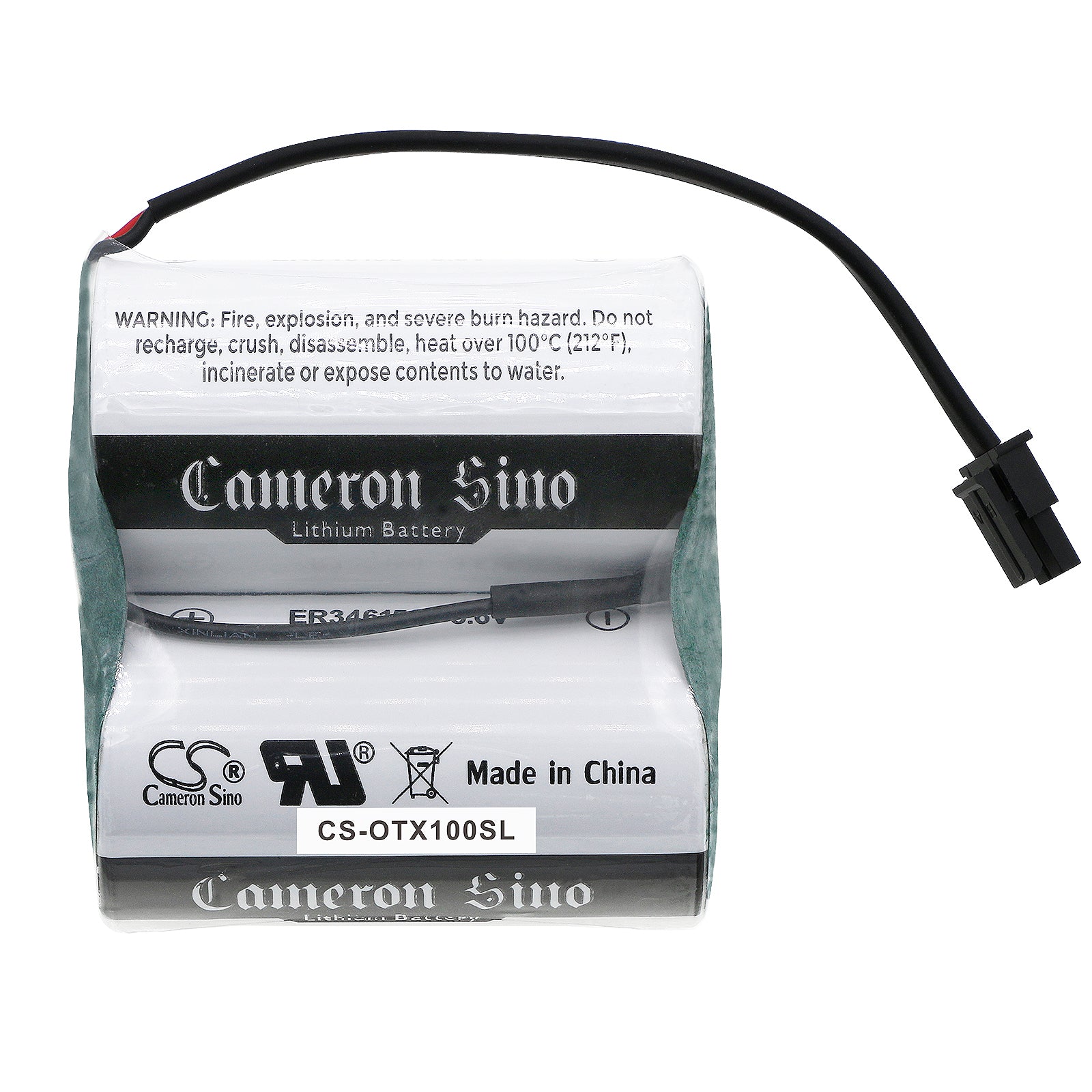 Li-SOCl2, Equipment, Survey, Test Battery fits Oleumtech C1d1 Oleumtech Transmitters, Wt-xxxx-hl1, 3.6V, 28000mAh Equipment, Survey, Test Cameron Sino Technology Limited