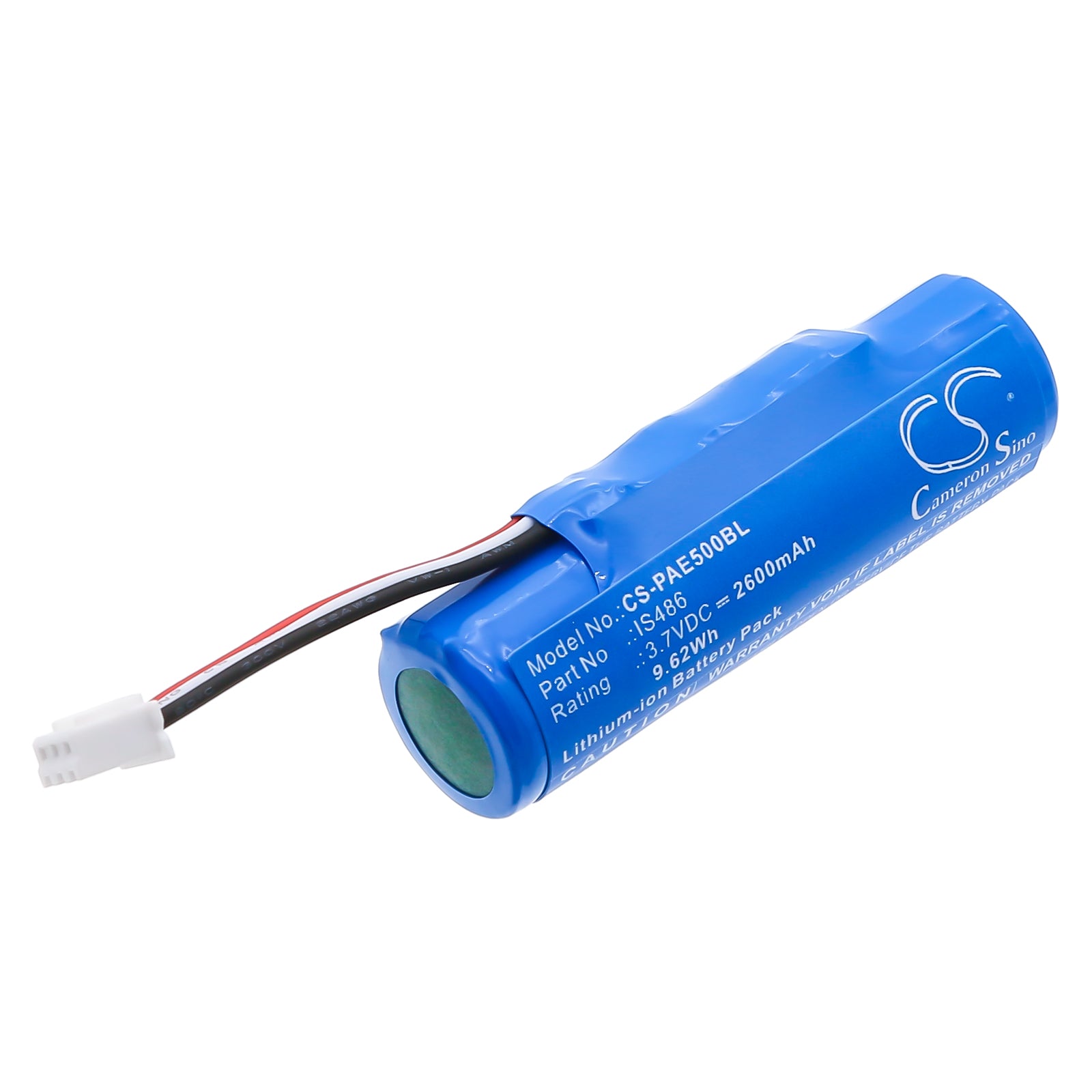 3.7V, Li-ion, 2600mAh, Battery fits Pax E500, 9.62Wh Payment Terminal Cameron Sino Technology Limited