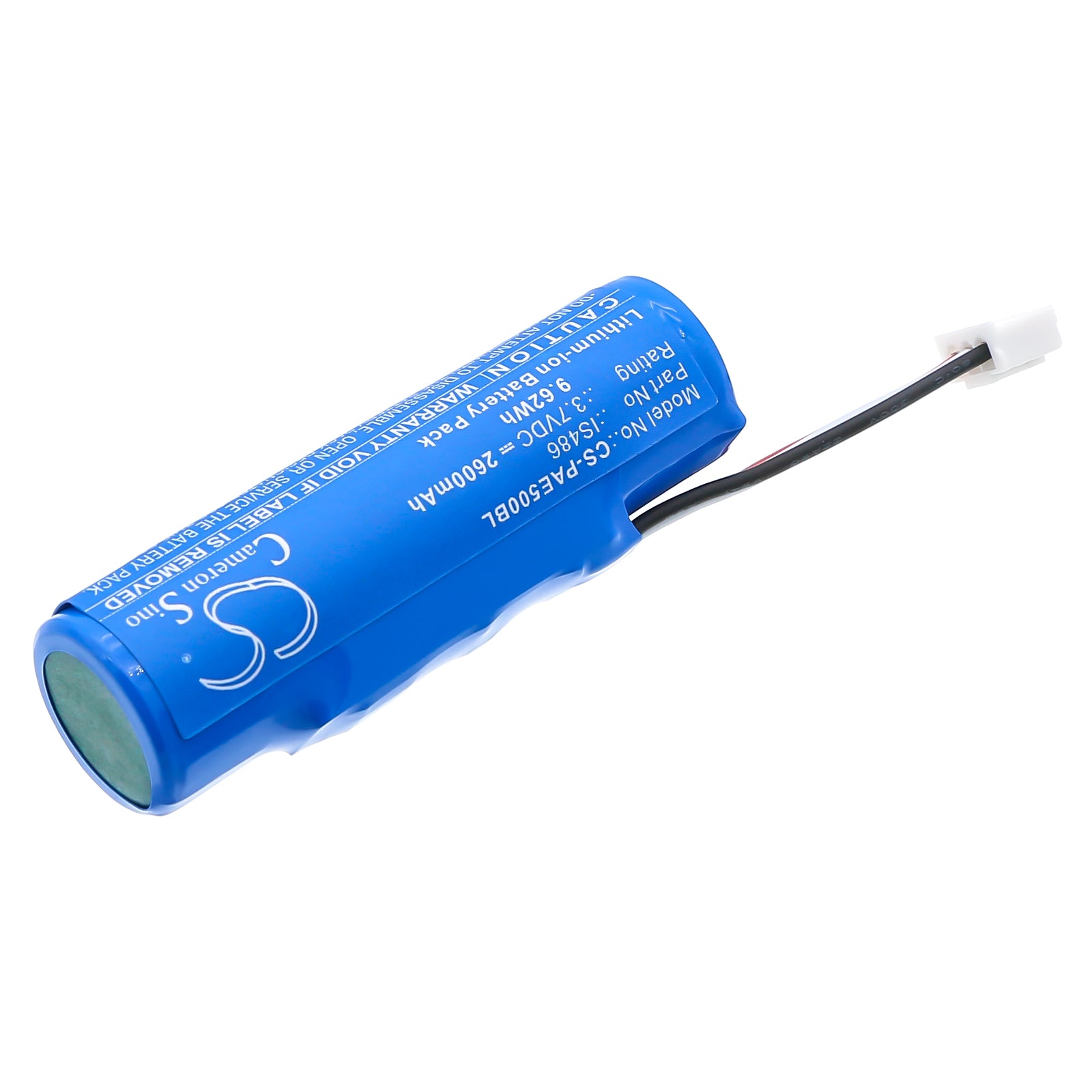 3.7V, Li-ion, 2600mAh, Battery fits Pax E500, 9.62Wh Payment Terminal Cameron Sino Technology Limited