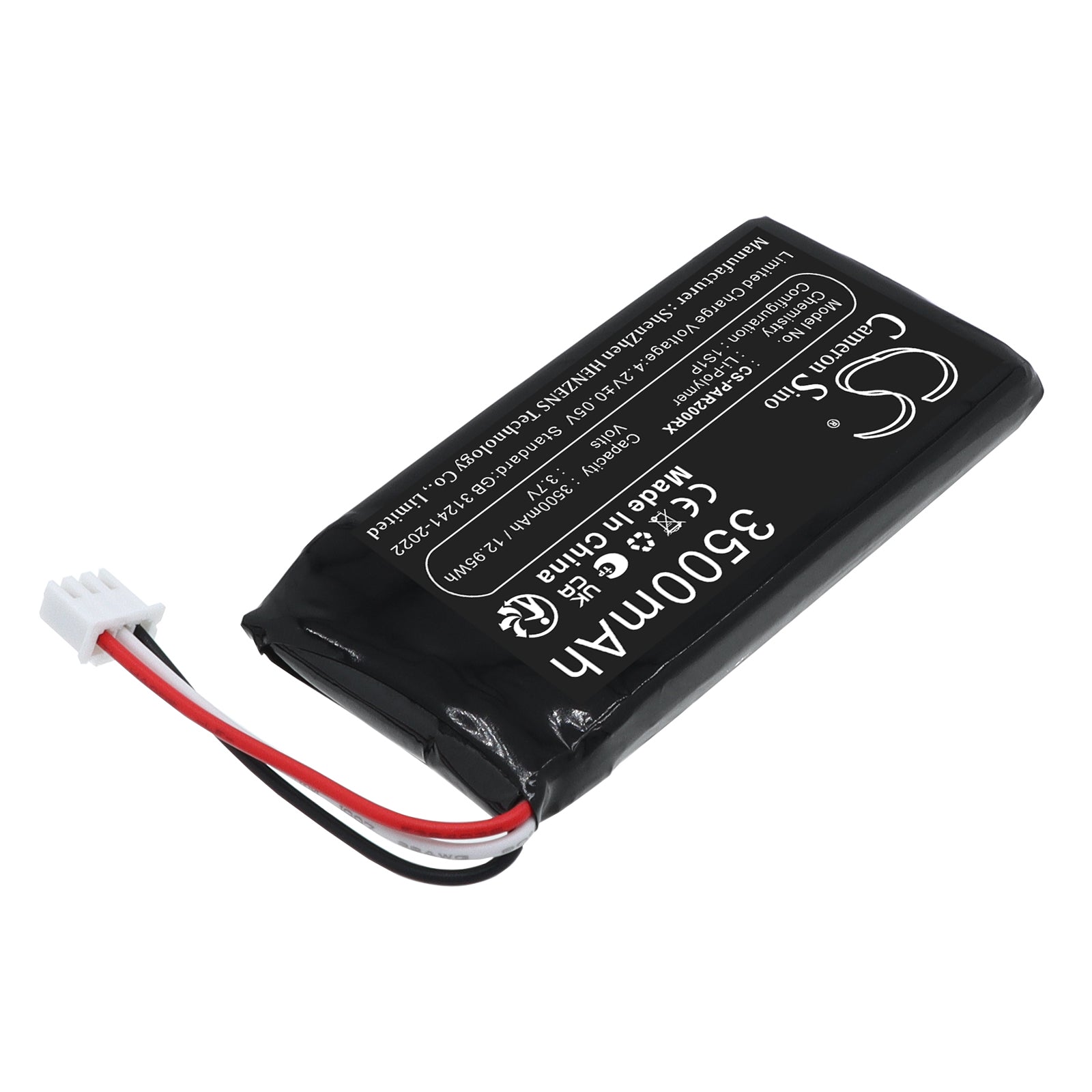 3.7V, 3500mAh Battery fits Parrot SkyController 2P, Remote Controller Cameron Sino Technology Limited