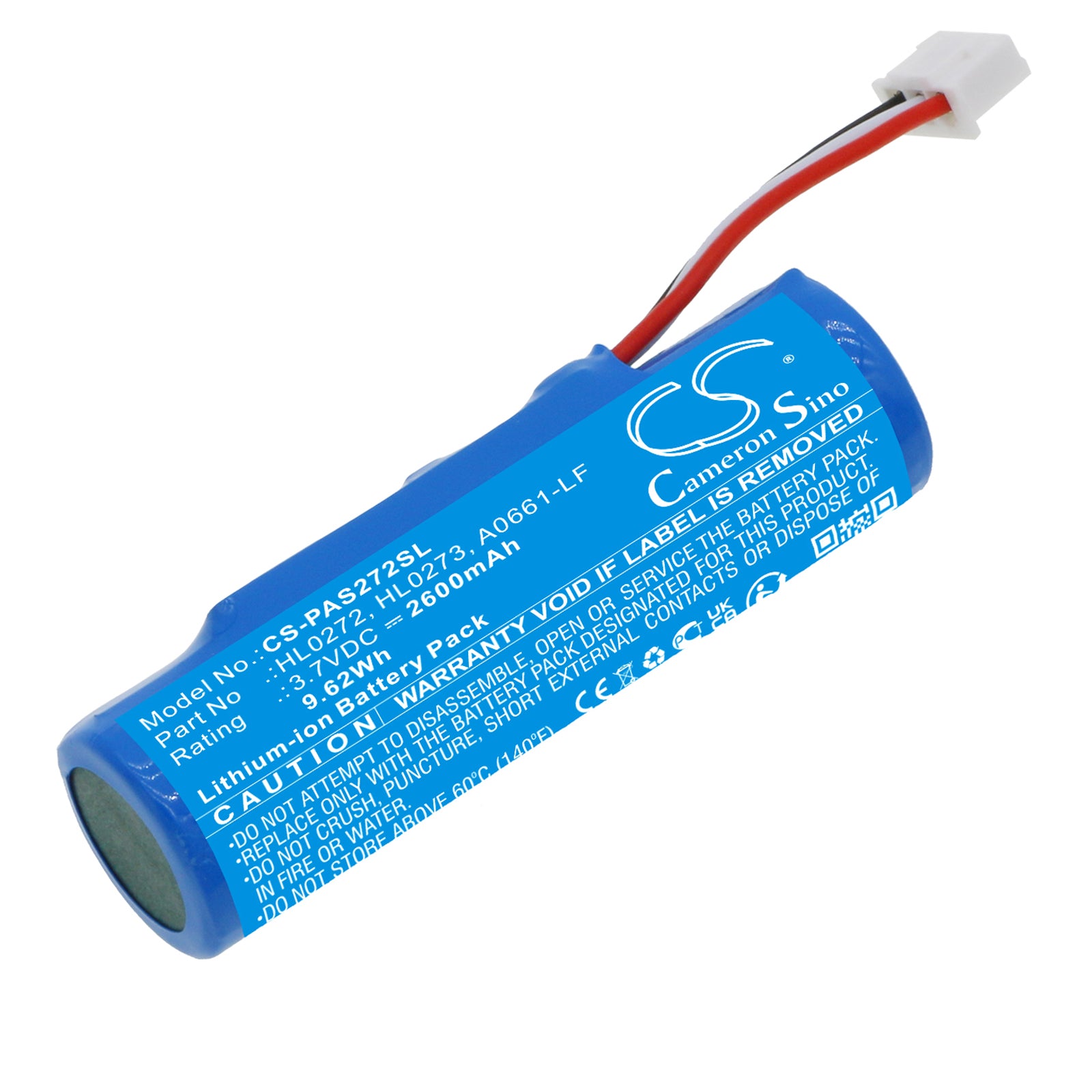 Li-ion, Payment Terminal Battery fits Pax Axs910, Qr65, 3.7V, 2600mAh Payment Terminal Cameron Sino Technology Limited