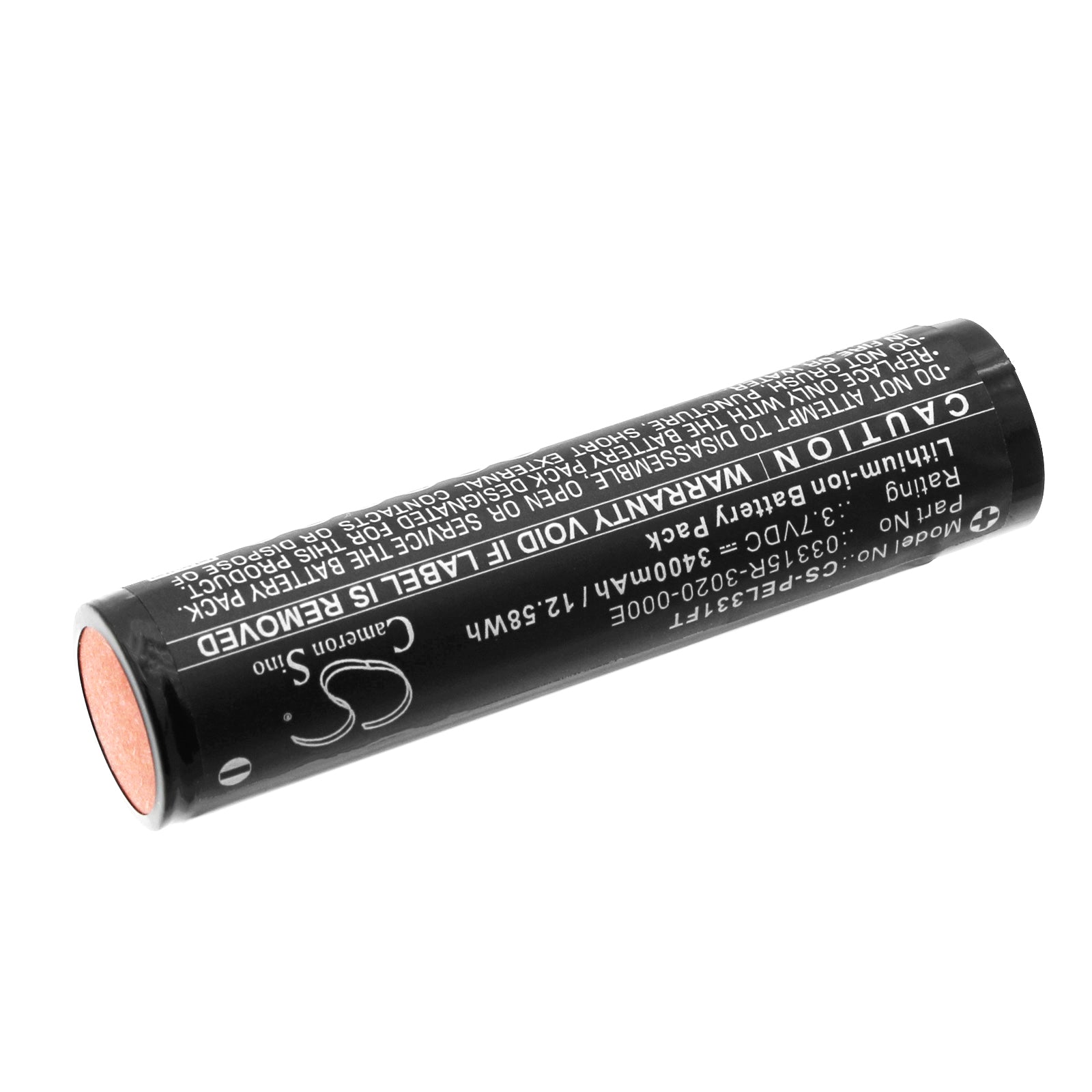 Li-ion, Flashlight Battery fits Peli 3315rz1, 3315rz1-ra, 3.7V, 3400mAh Flashlight Cameron Sino Technology Limited