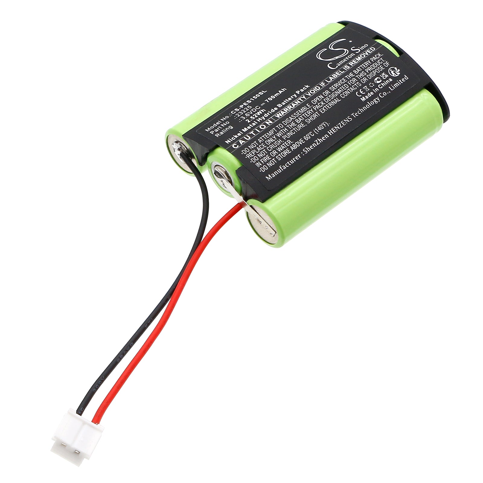 3.6V, Ni-MH, 700mAh, Battery fits PEUGEOT ELIS 1500, 2.52Wh Kitchenware Cameron Sino Technology Limited