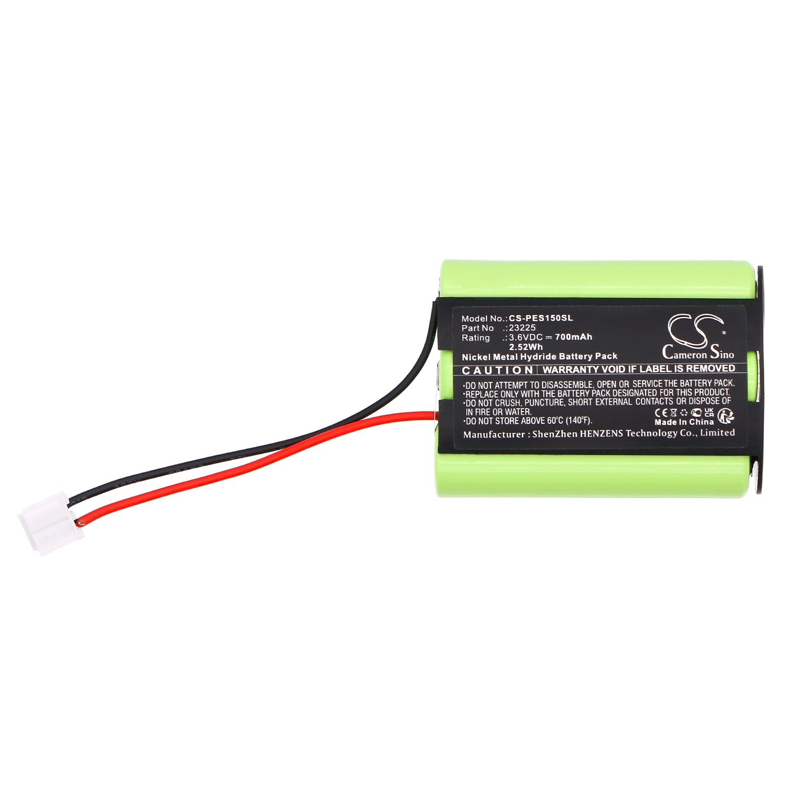 3.6V, Ni-MH, 700mAh, Battery fits PEUGEOT ELIS 1500, 2.52Wh Kitchenware Cameron Sino Technology Limited