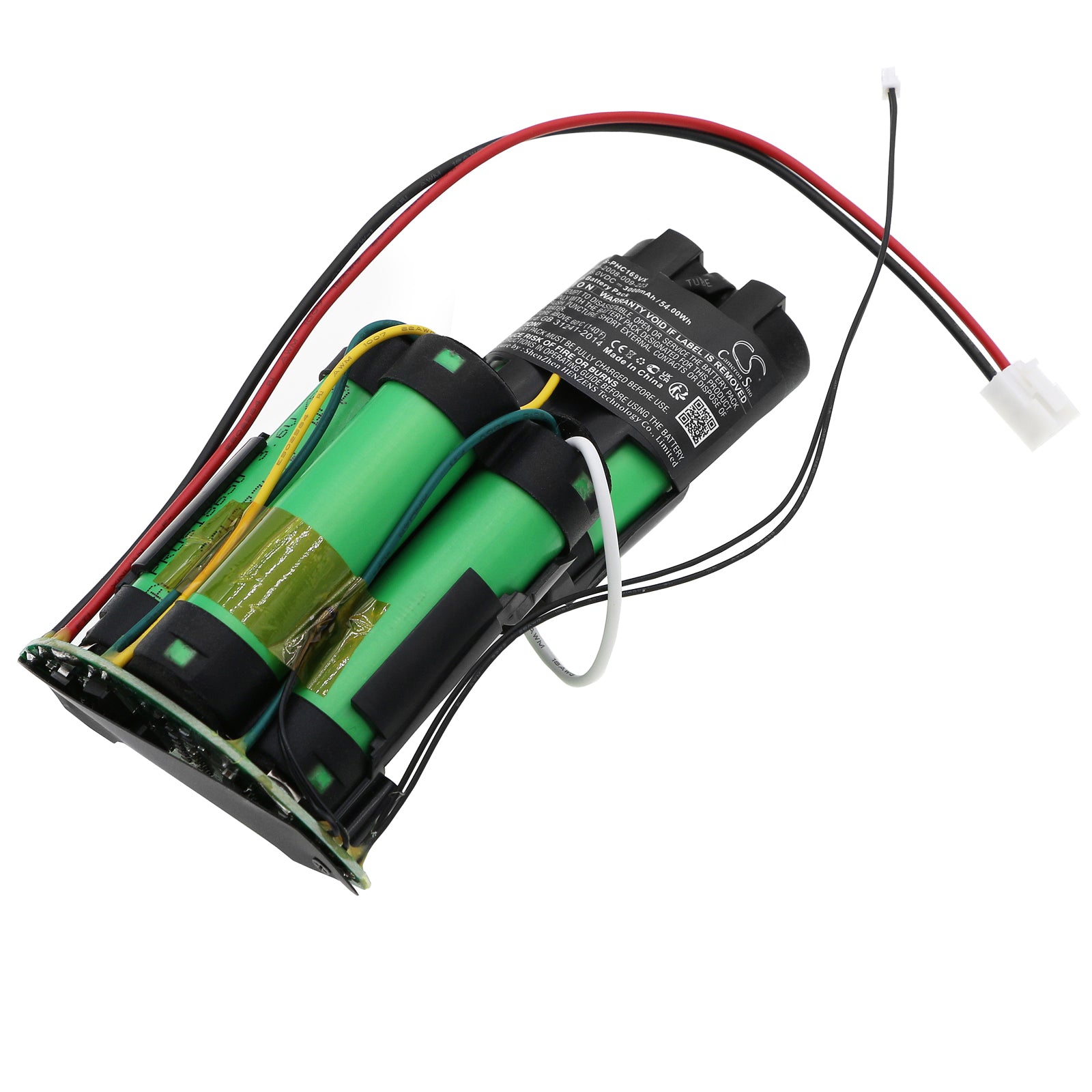Li-ion, Vacuum Battery fits Philips Fc6161, Fc6162, 18.0V, 3000mAh Vacuum Cameron Sino Technology Limited