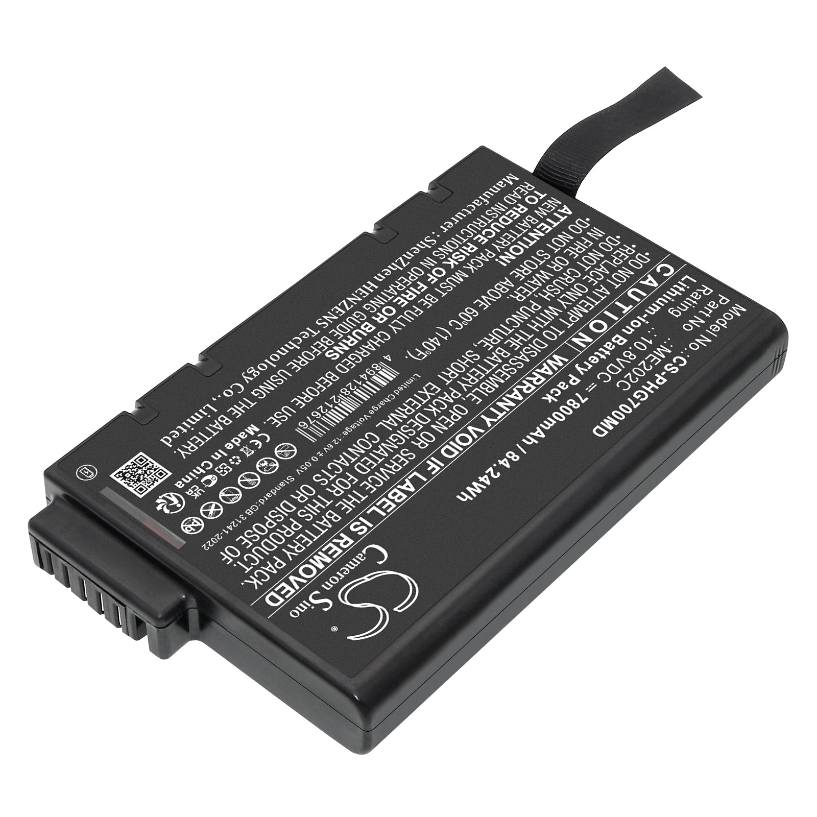 10.8V 7800mAh Li-Ion Battery For Philips Goldway G70 G80 84.24Wh High Capacity Premium Grade Medical Cameron Sino Technology Limited