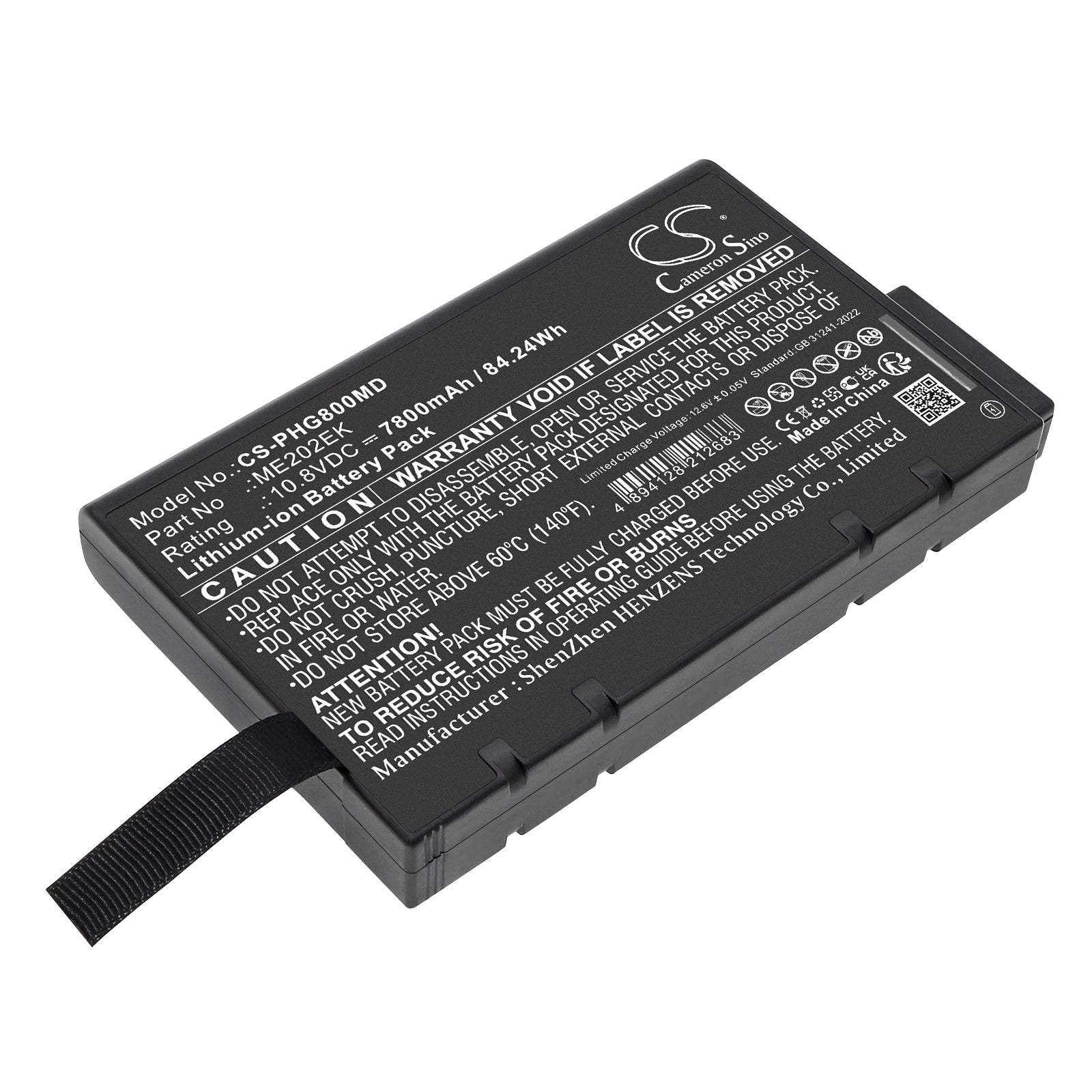 10.8V 7800mAh Li Ion Battery For Philips Goldway G70 G80 84.24Wh Premium Replacement Medical Cameron Sino Technology Limited