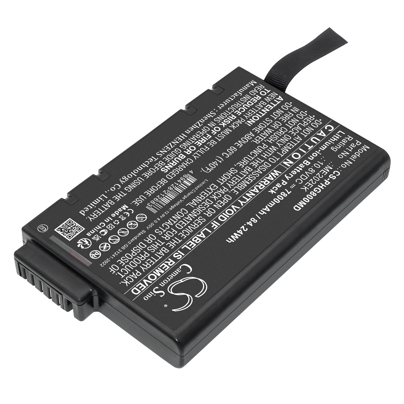 10.8V 7800mAh Li Ion Battery For Philips Goldway G70 G80 84.24Wh Premium Replacement Medical Cameron Sino Technology Limited