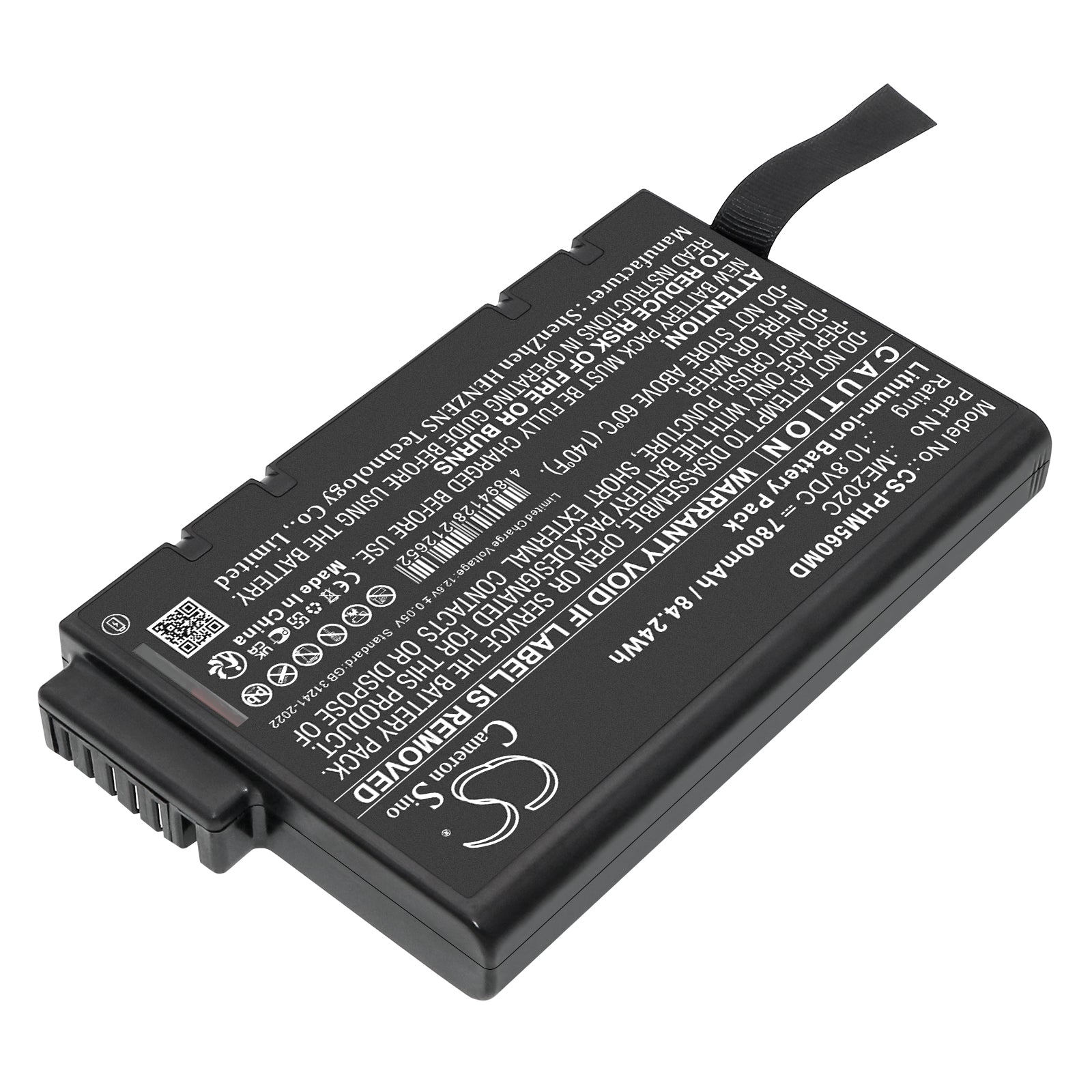 10.8V 7800mAh Li Ion Battery For Philips Goldway G50 G60 G60E 84.24Wh Premium Replacement Battery Medical Cameron Sino Technology Limited