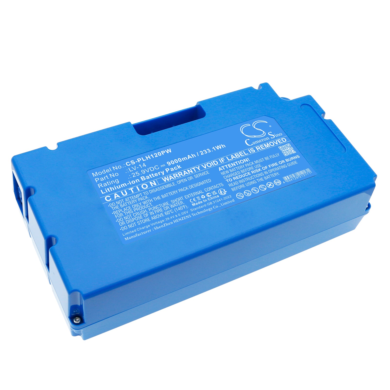 25.9V, Li-ion, 9000mAh, Battery fits Polisher BP130LiIII, BP150LiII, 233.1Wh Lawn Mowers Cameron Sino Technology Limited