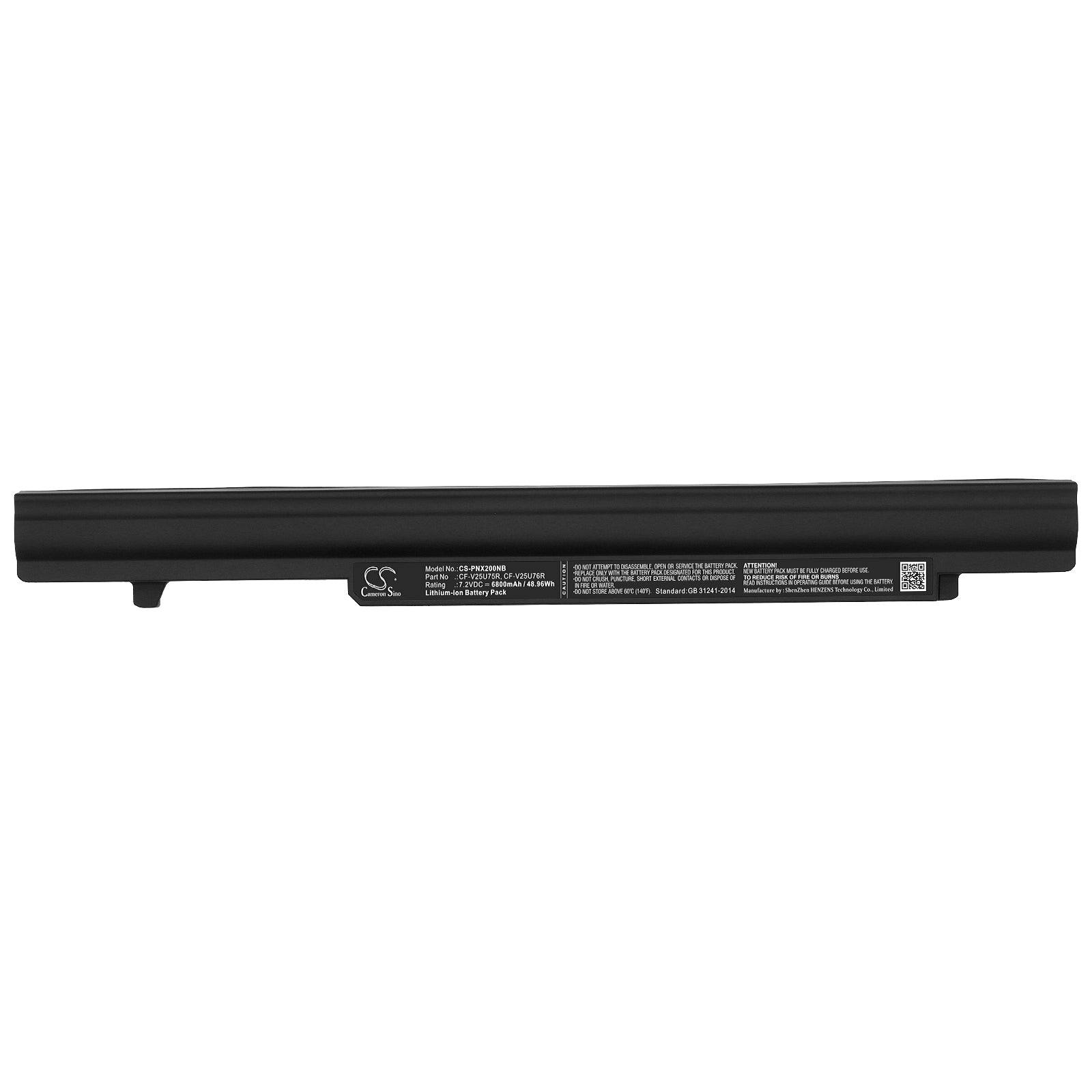 Li-ion, Notebook, Laptop Battery fits Panasonic Cf-nx1, Cf-nx2, 7.2V, 6800mAh Notebook, Laptop Cameron Sino Technology Limited