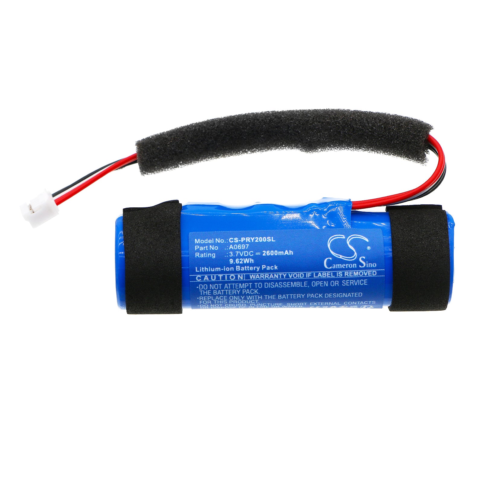 Li-ion, Speaker Battery fits Plantronics Poly Sy20 Usb-a, Poly Sy20 Usb-a, 3.7V, 2600mAh Speaker Cameron Sino Technology Limited