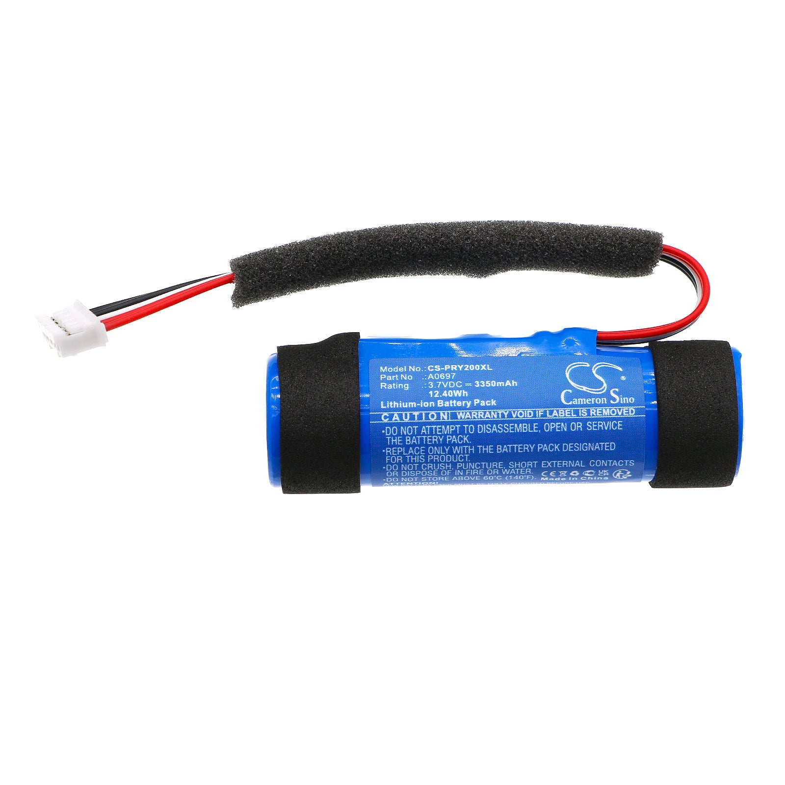 Li-ion, Speaker Battery fits Plantronics Poly Sy20 Usb-a, Poly Sy20 Usb-a, 3.7V, 3350mAh Speaker Cameron Sino Technology Limited