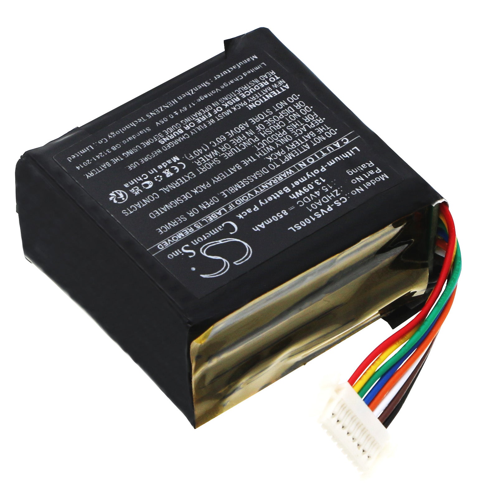 Li-Polymer, Gimbals Battery fits Powervision Pvs10, S1, 15.4V, 850mAh Gimbals Cameron Sino Technology Limited