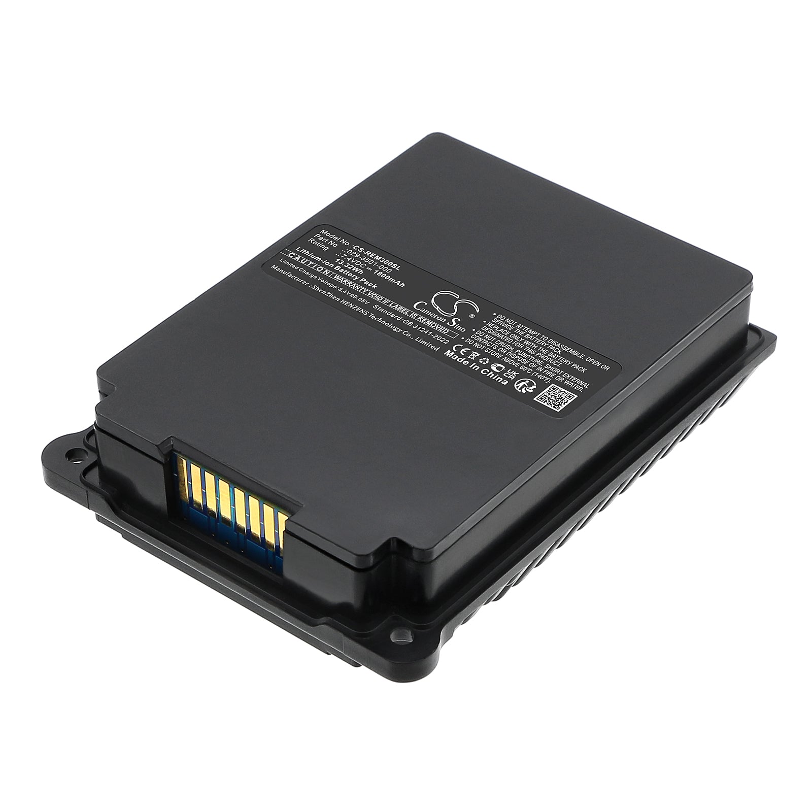 7.4V, Li-ion, 1800mAh, Battery fits RAE Systems RAE029-0695000, RAELink 3 Mesh, 13.32Wh Equipment, Survey, Test Cameron Sino Technology Limited