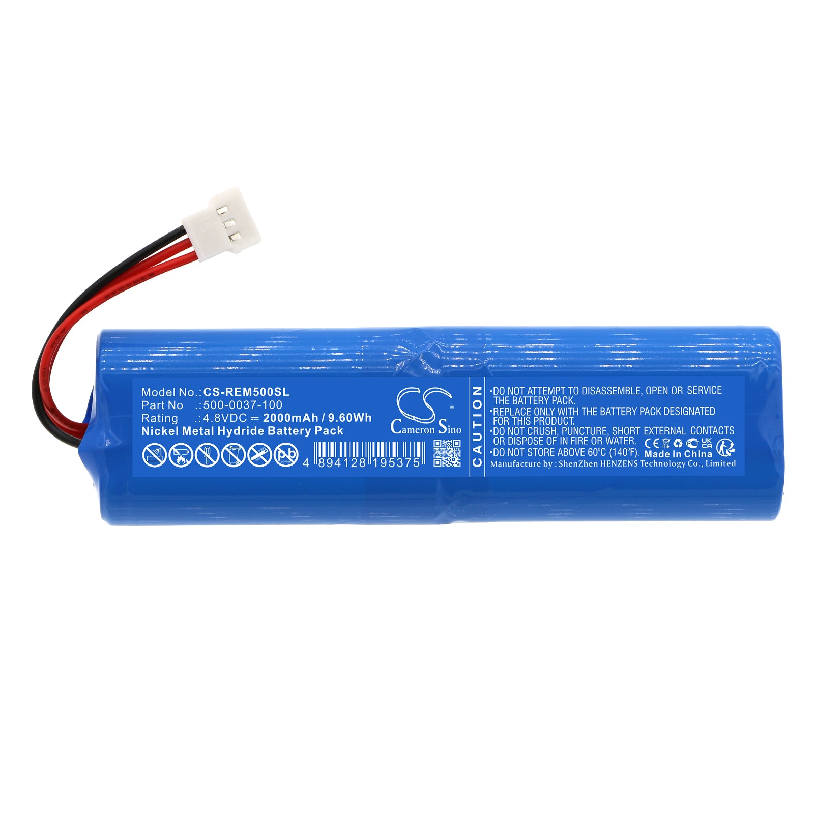 Ni-MH, Equipment, Survey, Test Battery fits Rae Systems Multirae Plus, Multirae Qrae, 4.8V, 2000mAh Equipment, Survey, Test Cameron Sino Technology Limited