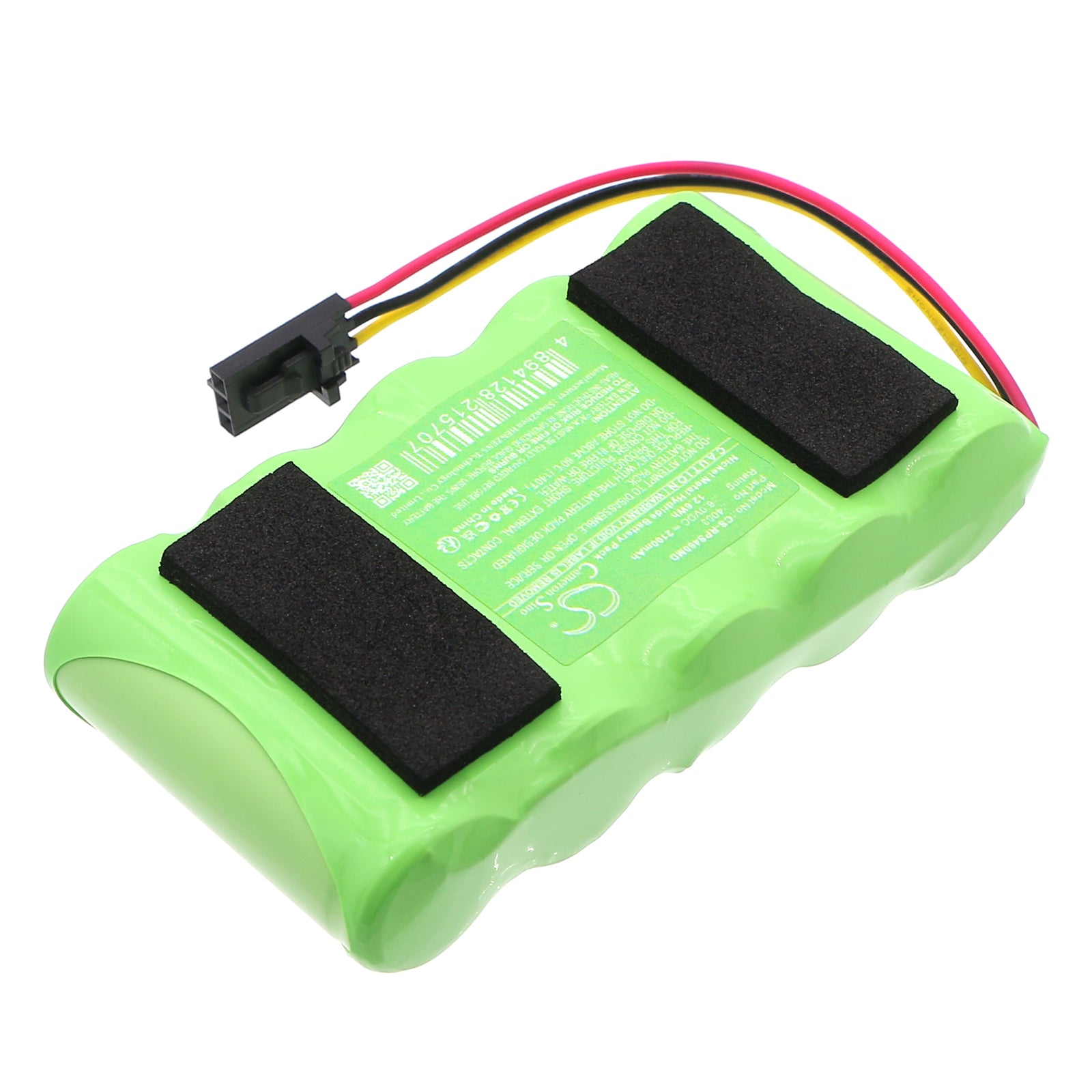 6V, Ni-MH, 2100mAh, Battery fits Respironics 4003, Smart Monitor 2, 12.6Wh Medical Cameron Sino Technology Limited