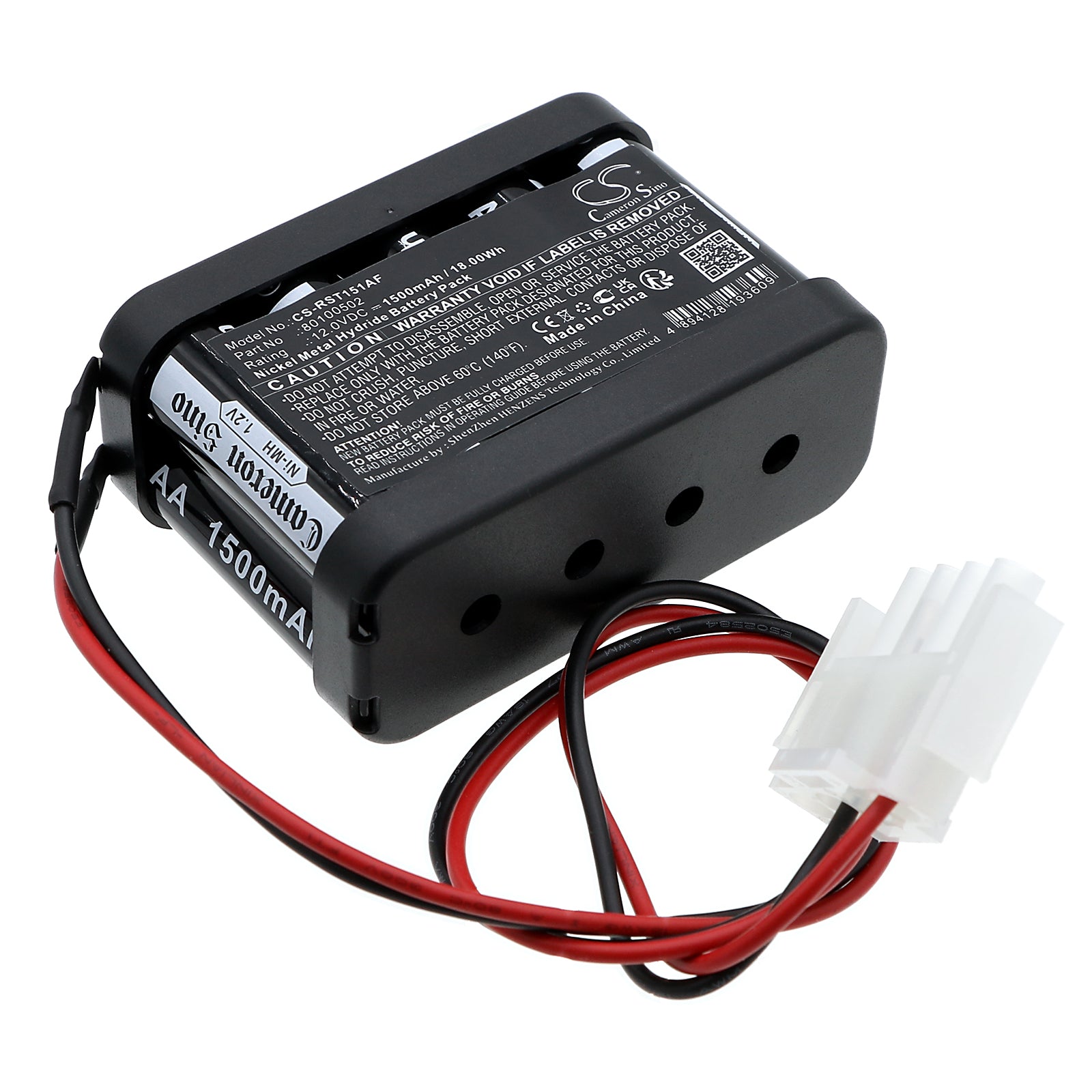 Ni-MH, Automatic Doors Battery fits Record Sta15, 12.0V, 1500mAh Automatic Doors Cameron Sino Technology Limited