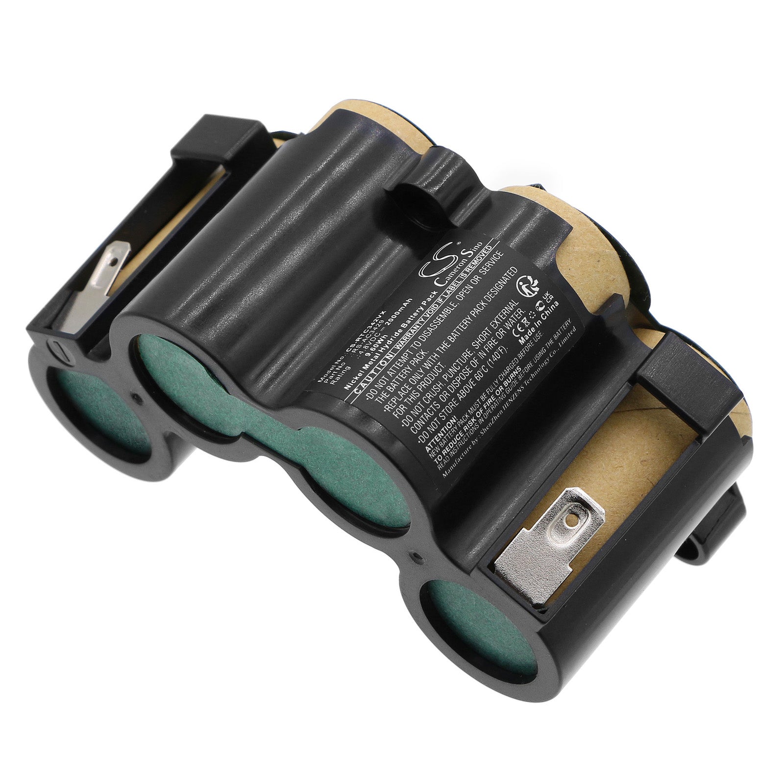Ni-MH, Vacuum Battery fits Tefal Tx4469wa/2d0, Moulinex Mx422901, 4.8V, 2000mAh Vacuum Cameron Sino Technology Limited