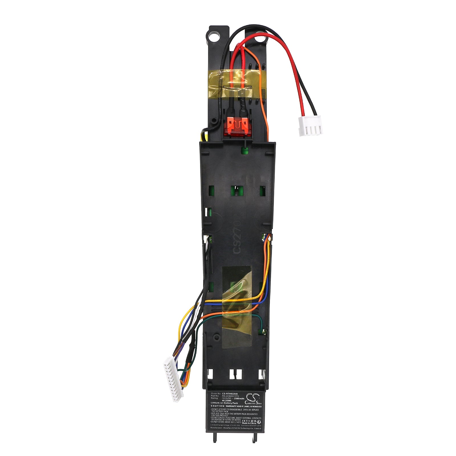 Li-ion, Vacuum Battery fits Rowenta Rh9131wh/2d1, Rh9132wh/2d1, 18.5V, 2500mAh Vacuum Cameron Sino Technology Limited