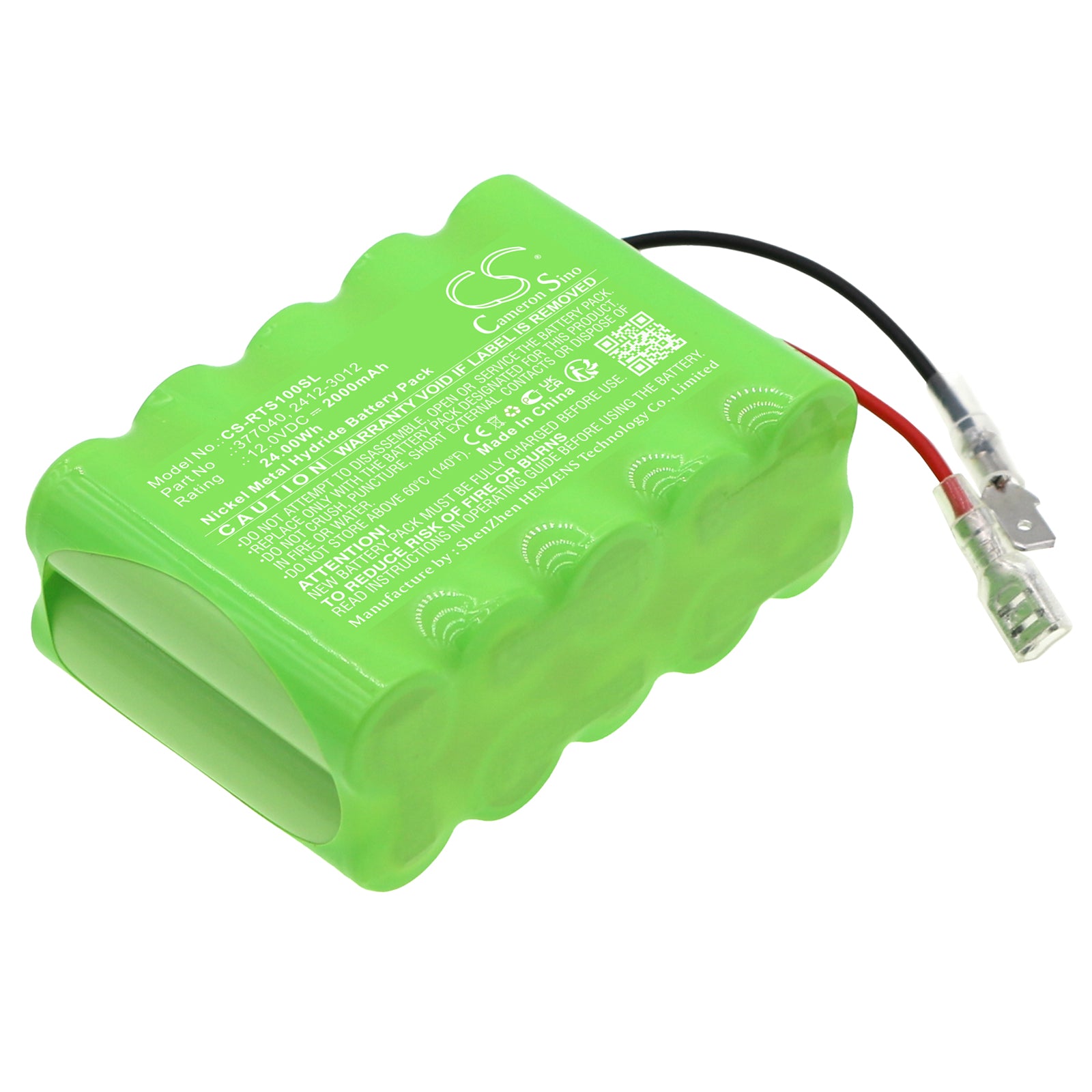 Ni-MH, Smart Home Battery fits Roto Ds1000, G1 Rt1, 12.0V, 2000mAh Smart Home Cameron Sino Technology Limited