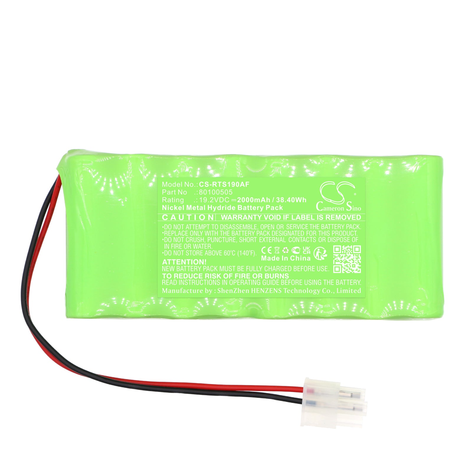 Ni-MH, Automatic Doors Battery fits Agtatec Ag Bat 19, Stg19, 19.2V, 2000mAh Automatic Doors Cameron Sino Technology Limited