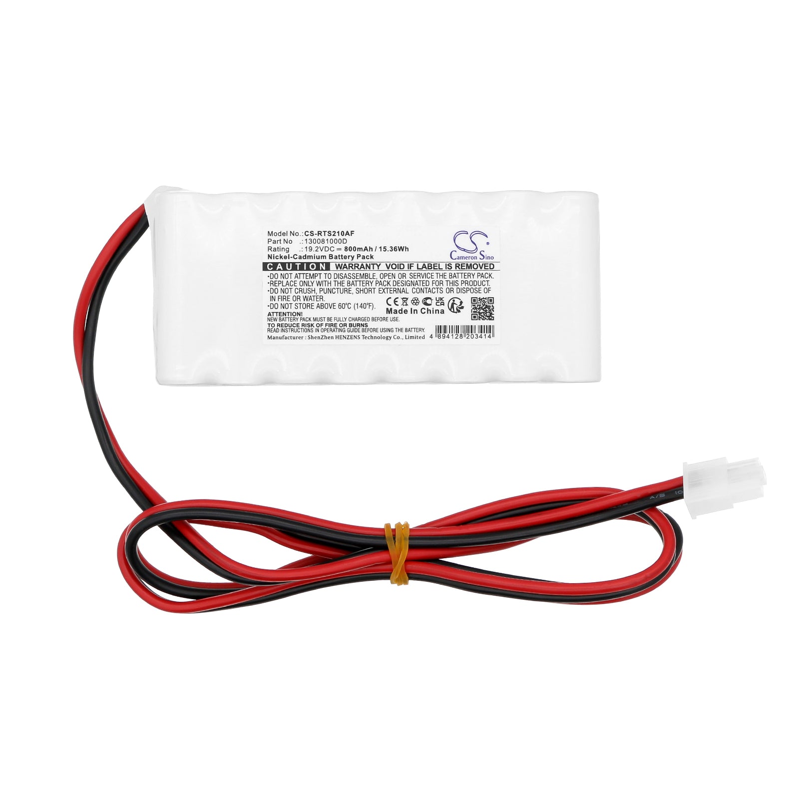 Ni-CD, Automatic Doors Battery fits Record Sta2, Sta21, 19.2V, 800mAh Automatic Doors Cameron Sino Technology Limited