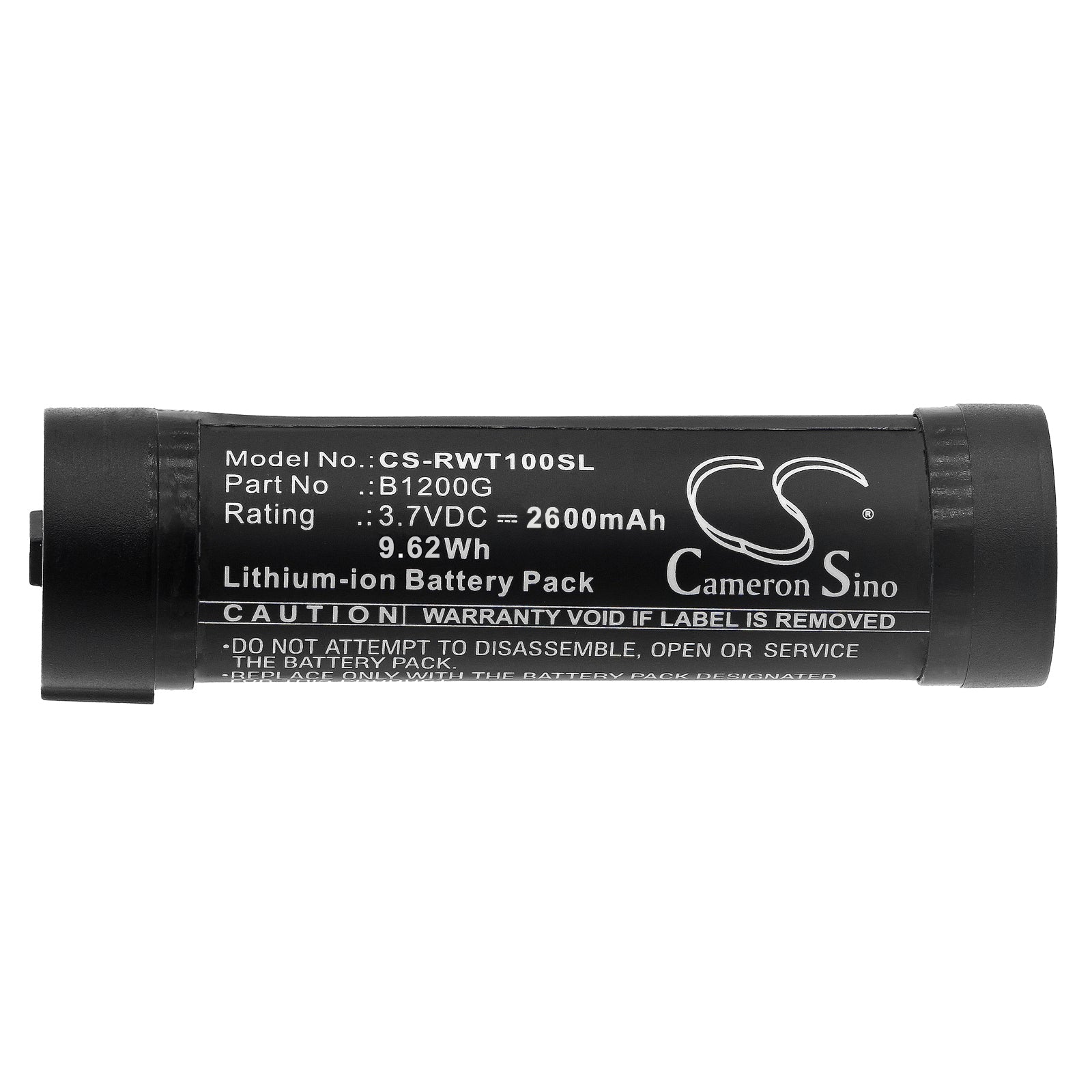 Li-ion, VR Battery fits Realwear B1200g, Commwear Hmt-1, 3.7V, 2600mAh VR Cameron Sino Technology Limited