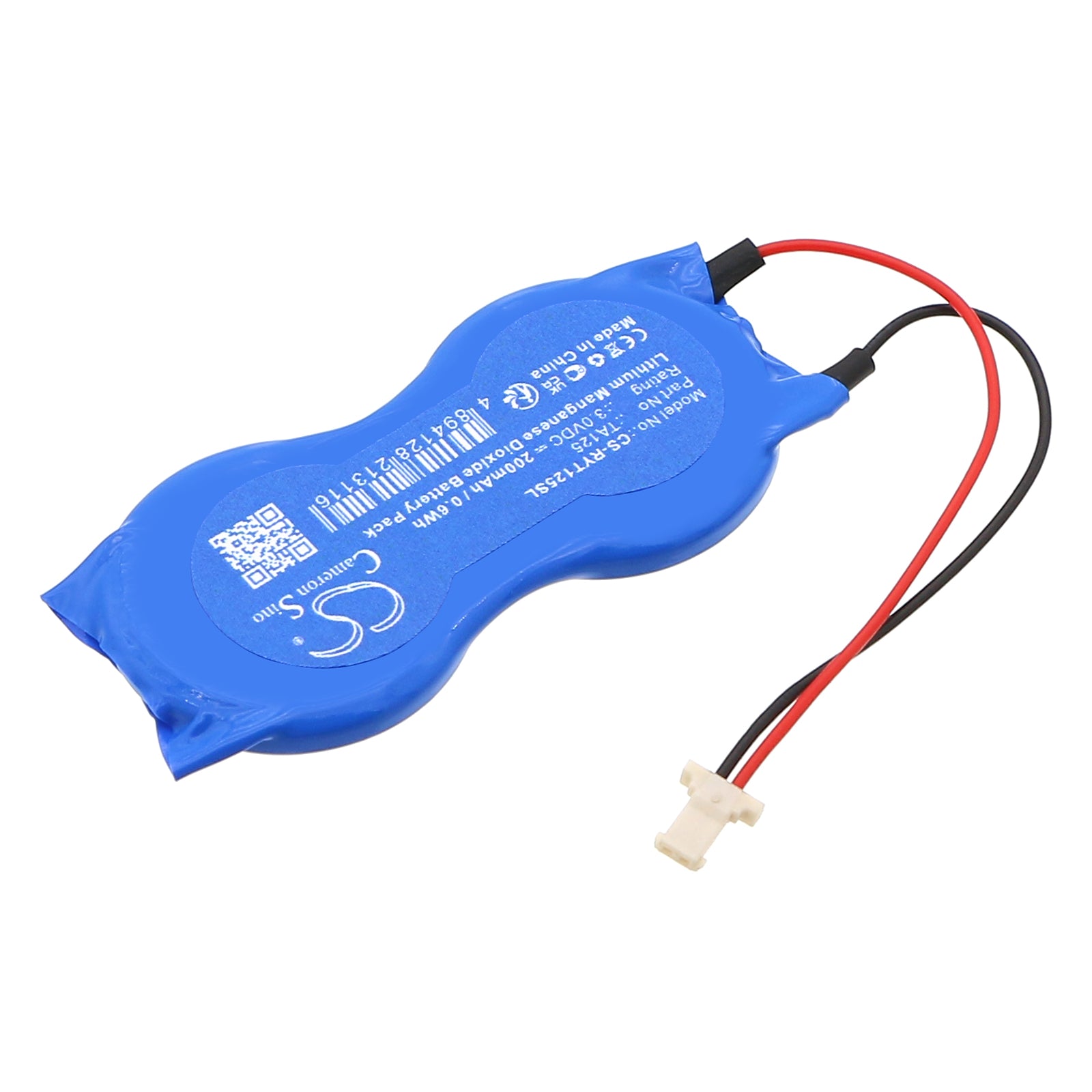 3V, Li-MnO2, 200mAh, Battery fits Raymarine Micronet Wind Transmitter, T120, 0.6Wh PLC Cameron Sino Technology Limited